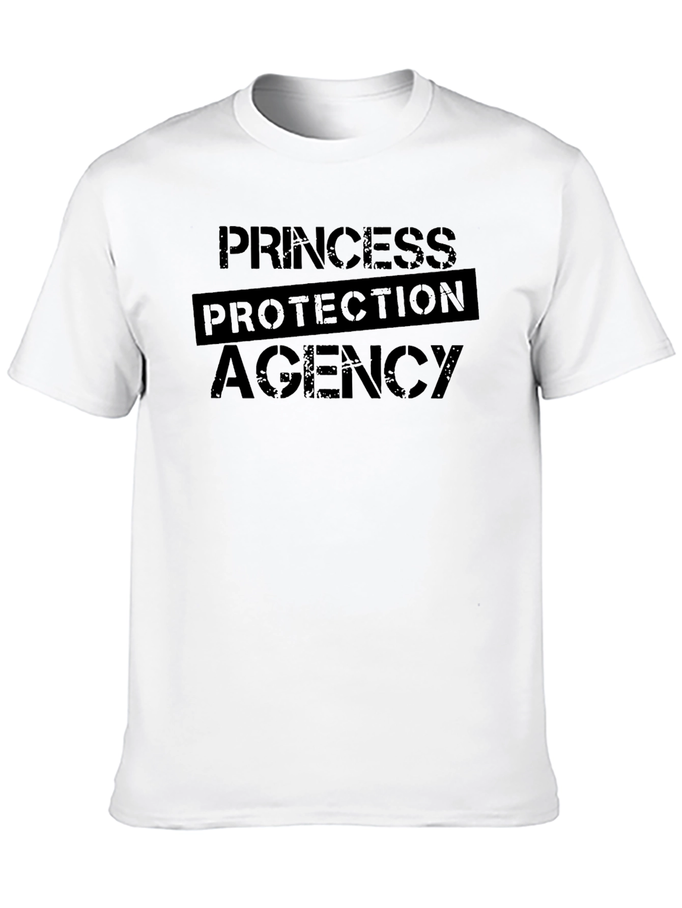 Princess Protection Agency Black Graphic Tee