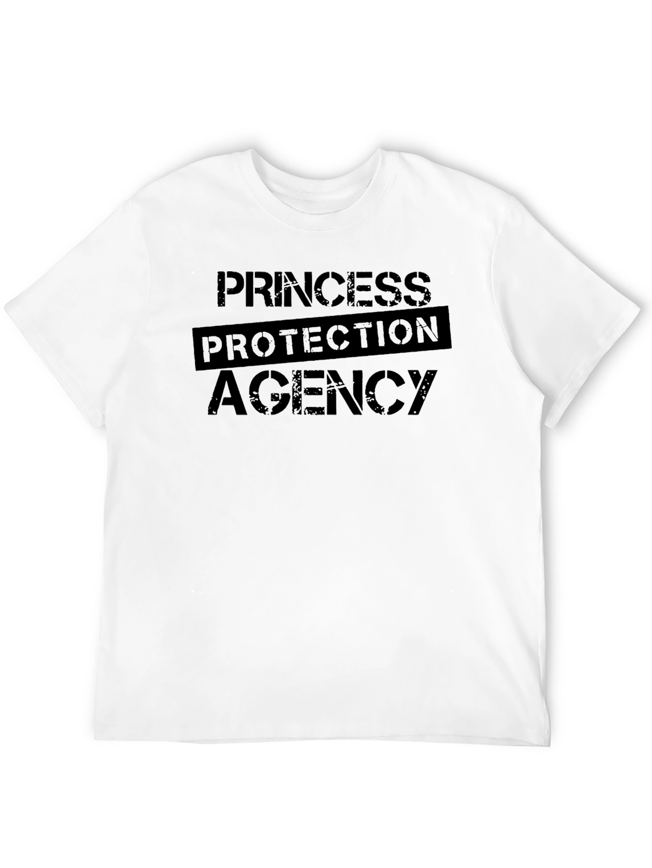 Princess Protection Agency Black Graphic Tee