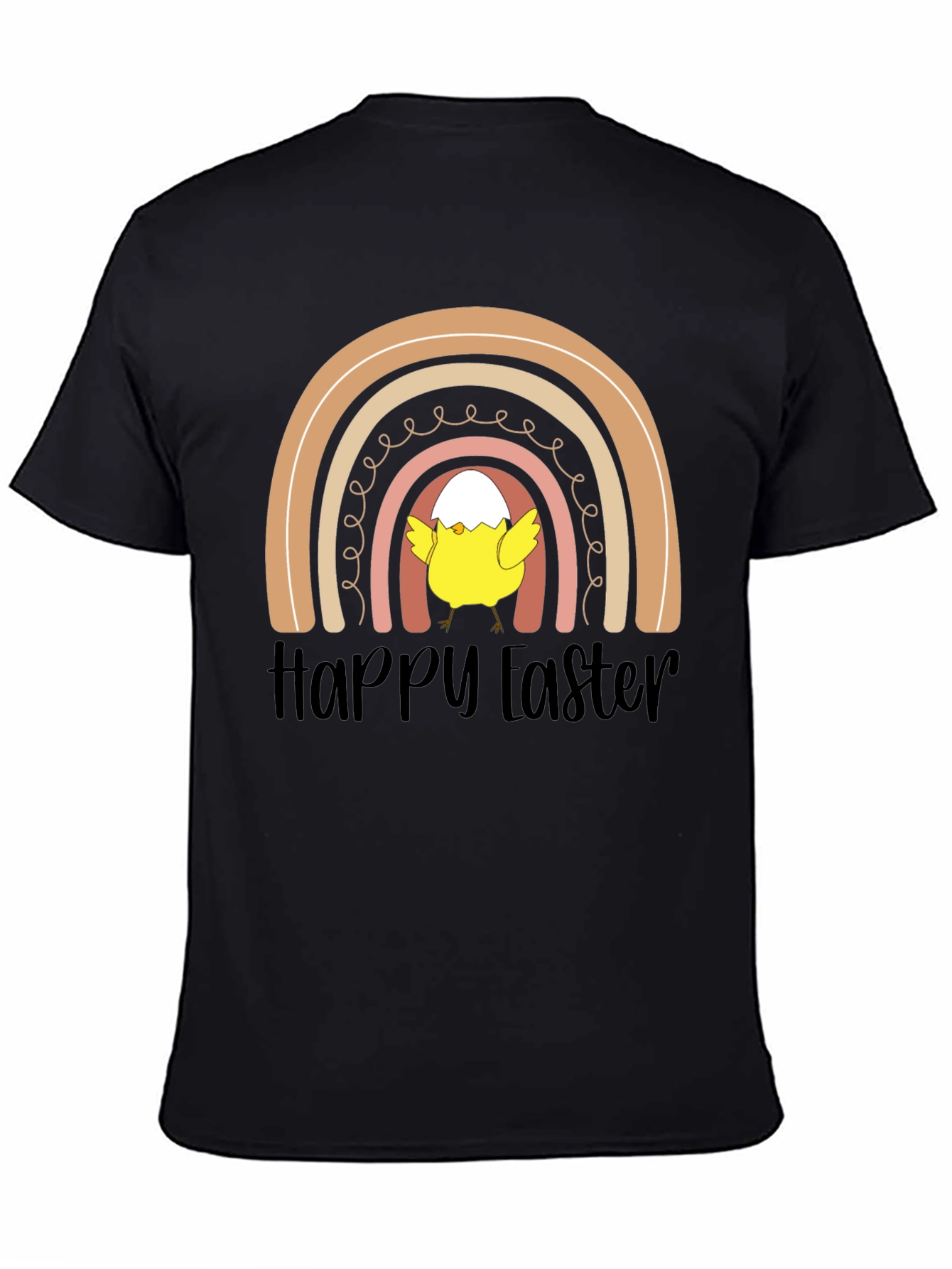 Happy Easter Chick Rainbow T-Shirt