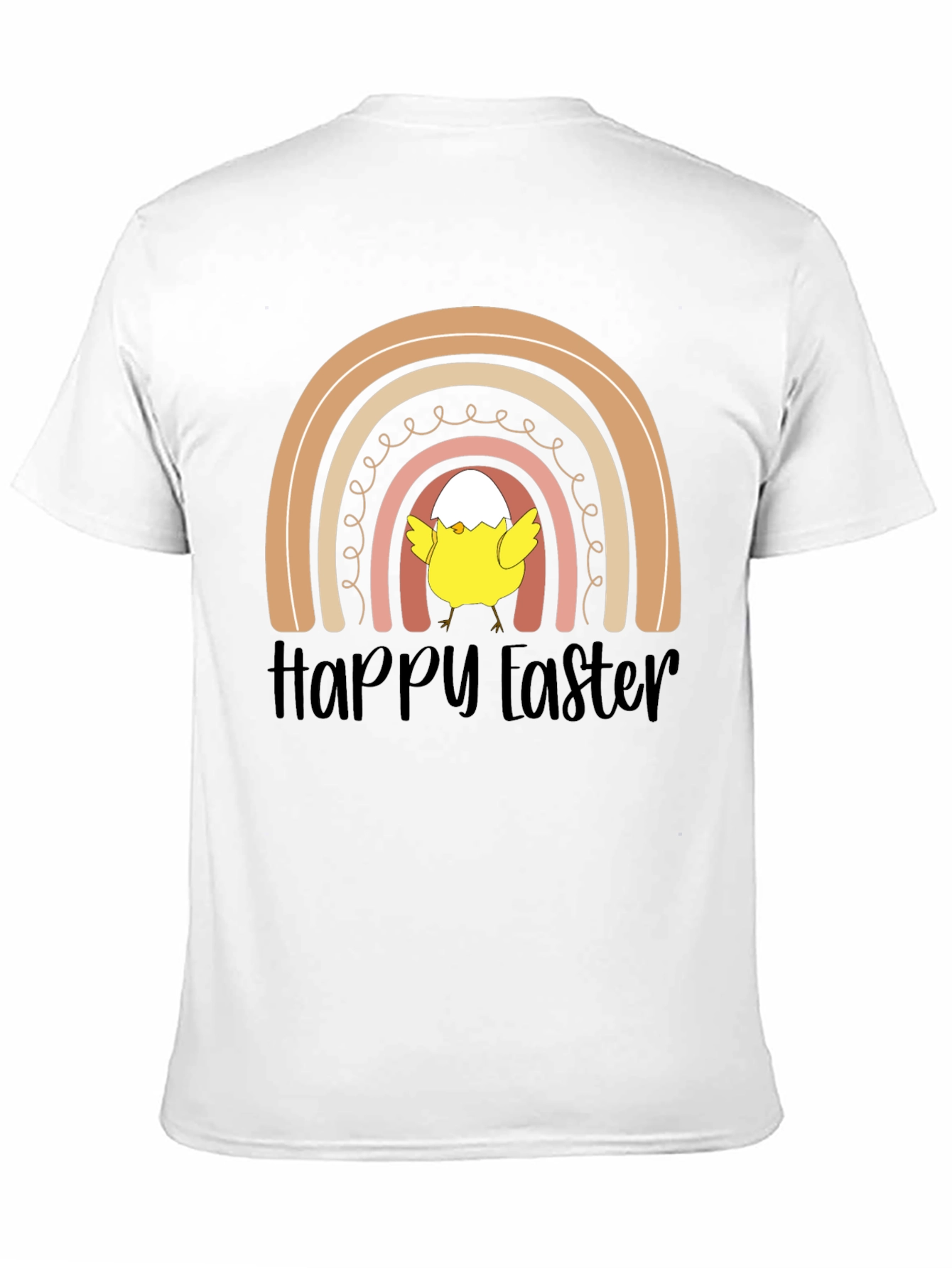 Happy Easter Chick Rainbow T-Shirt