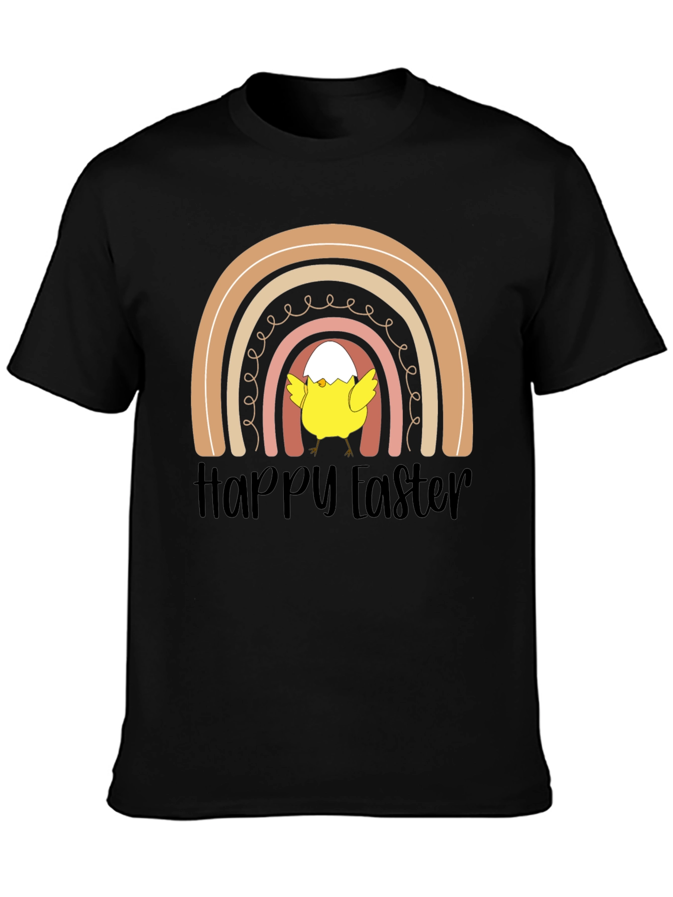 Happy Easter Chick Rainbow T-Shirt