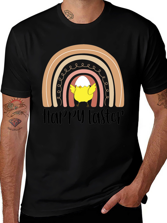 Happy Easter Chick Rainbow T-Shirt