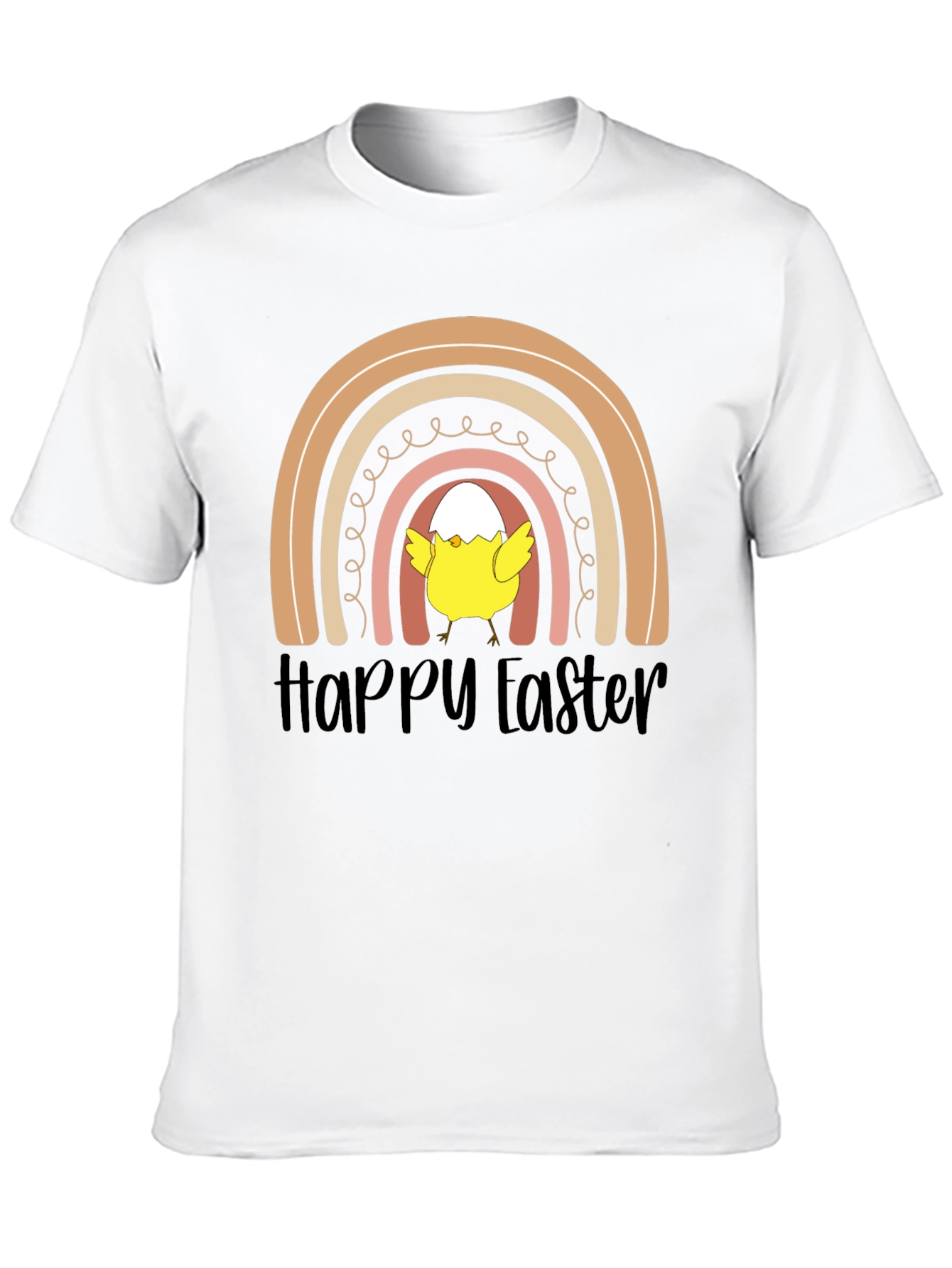 Happy Easter Chick Rainbow T-Shirt
