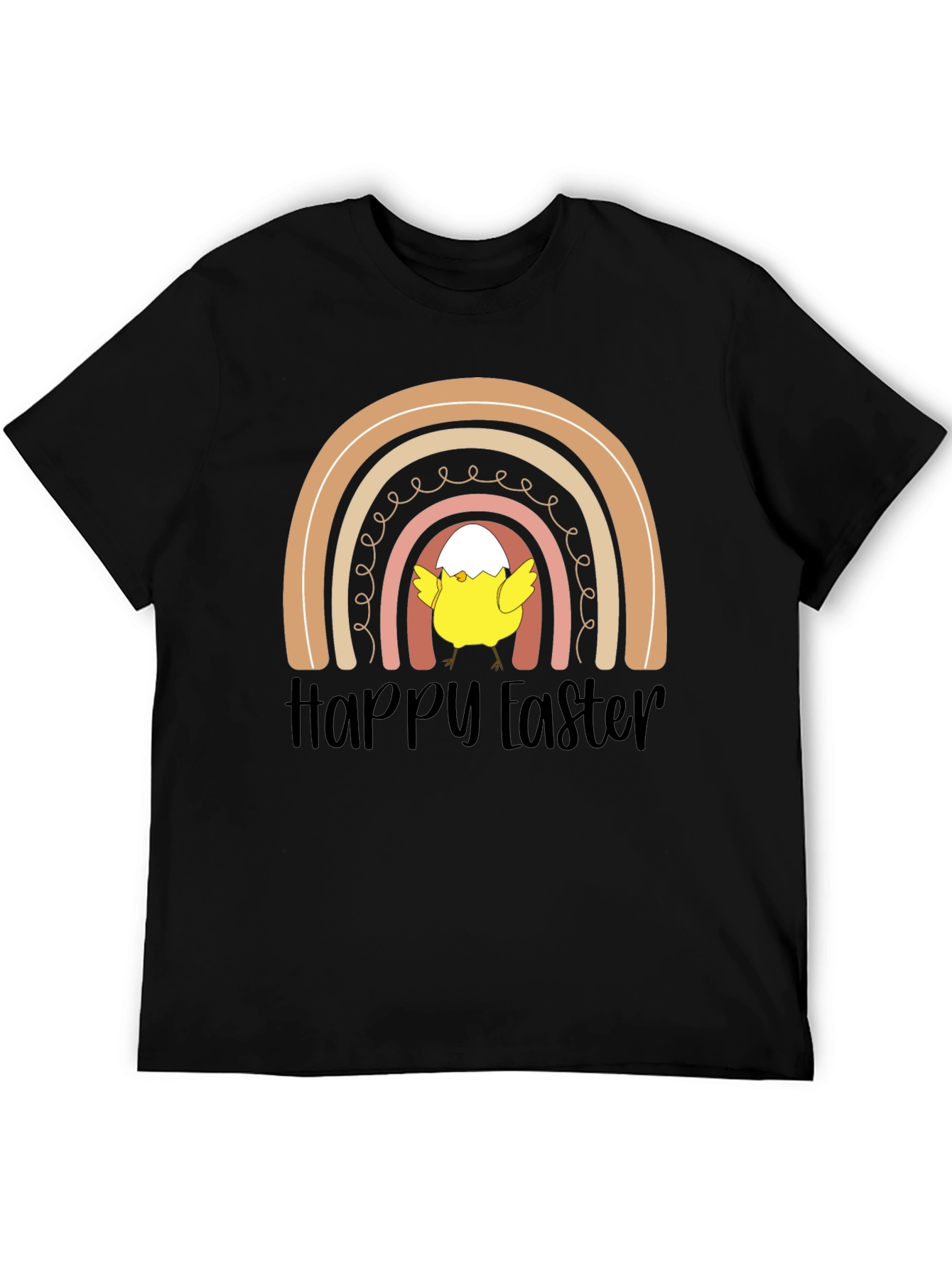 Happy Easter Chick Rainbow T-Shirt