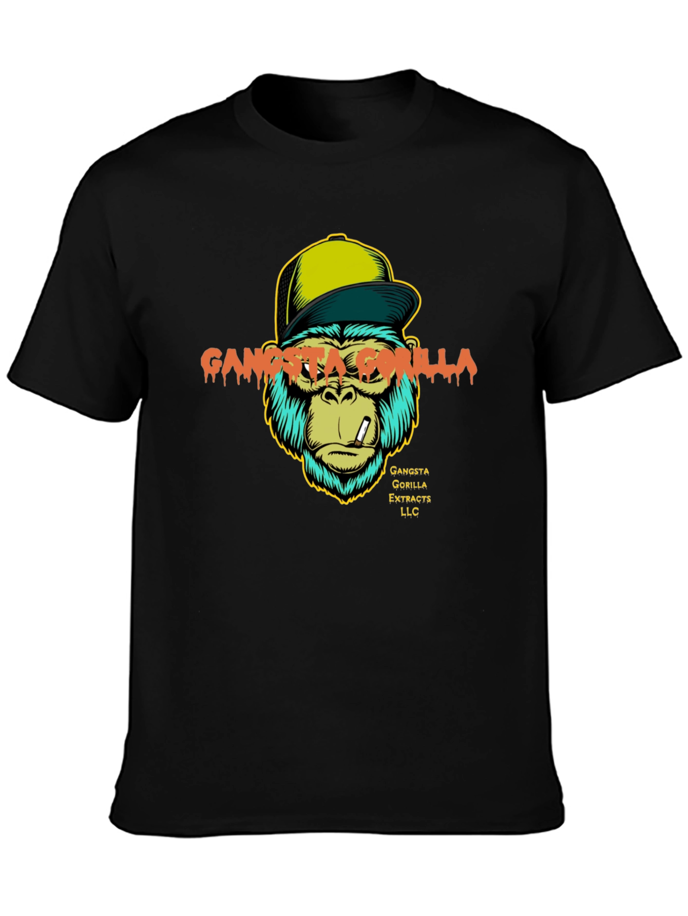 Gangsta Gorilla Graphic T-Shirt