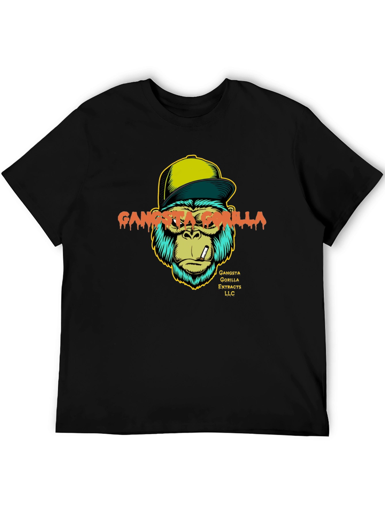 Gangsta Gorilla Graphic T-Shirt