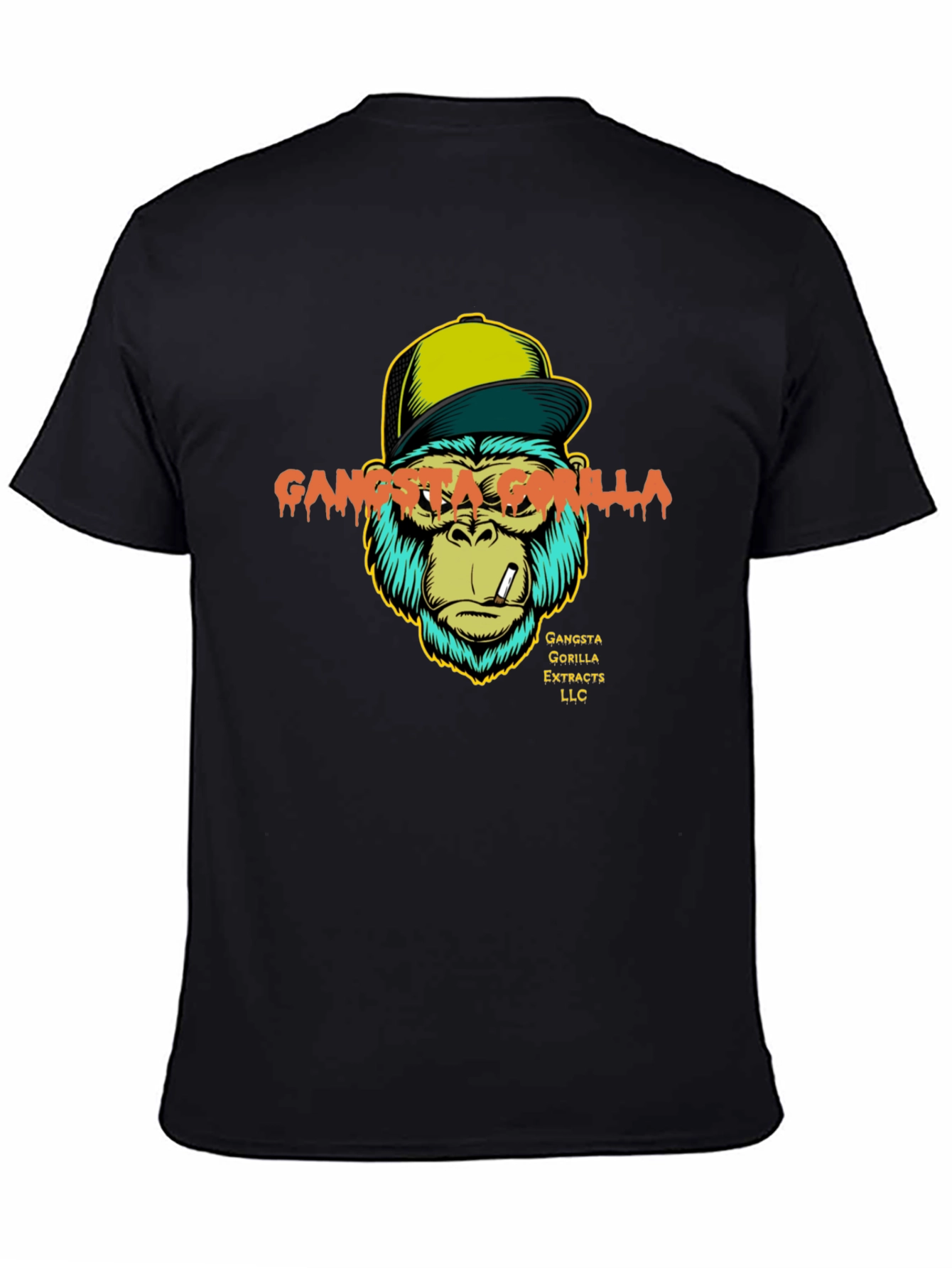 Gangsta Gorilla Graphic T-Shirt