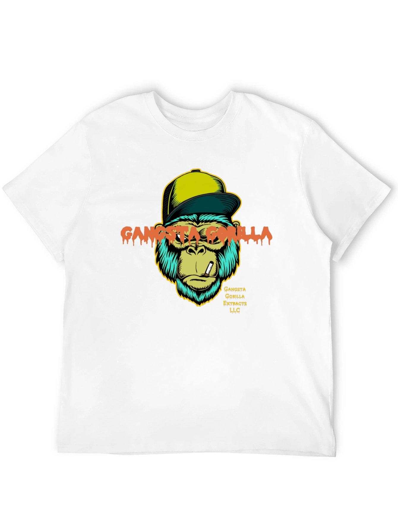 Gangsta Gorilla Graphic T-Shirt