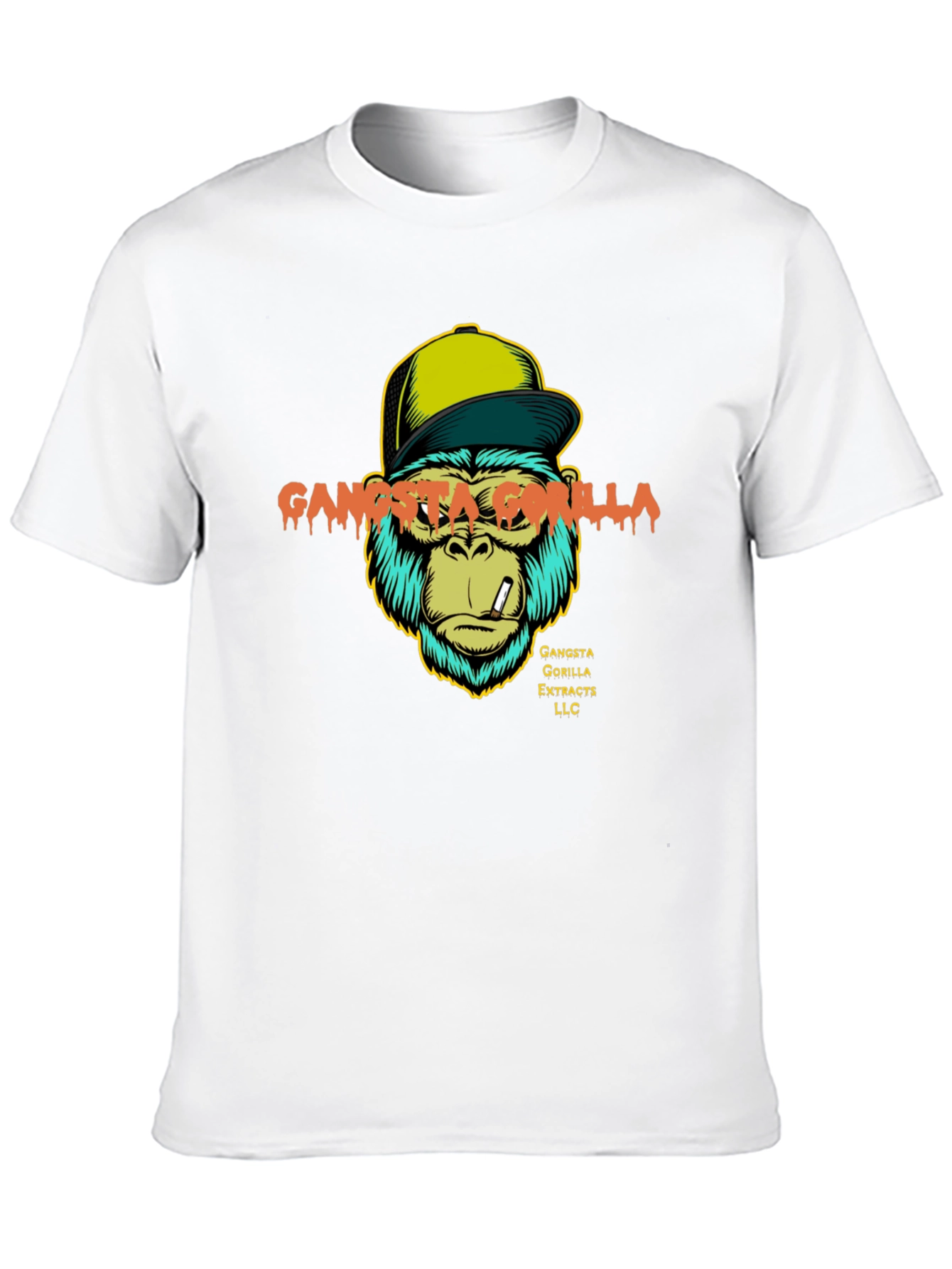 Gangsta Gorilla Graphic T-Shirt