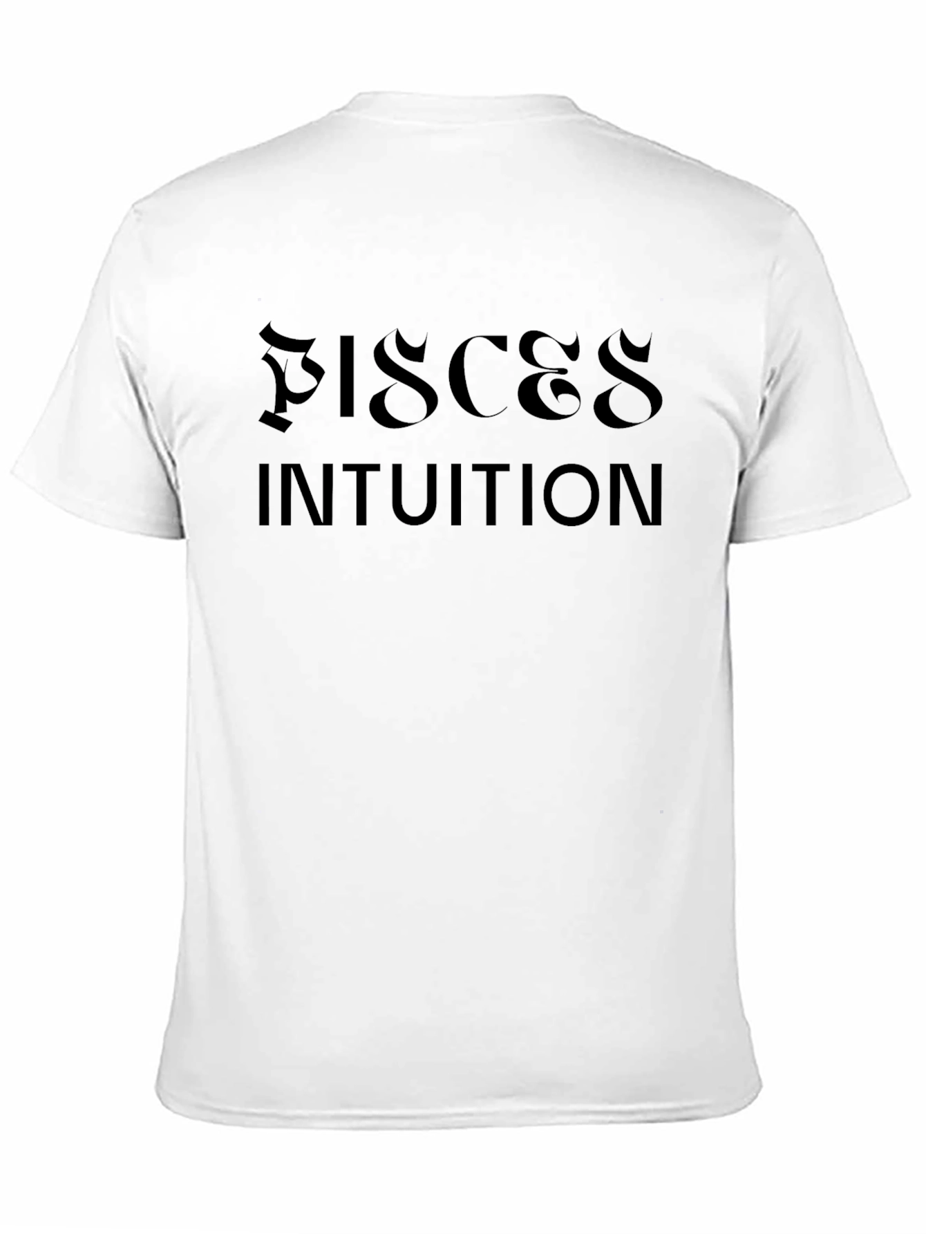 Pisces Intuition Black Graphic Tee
