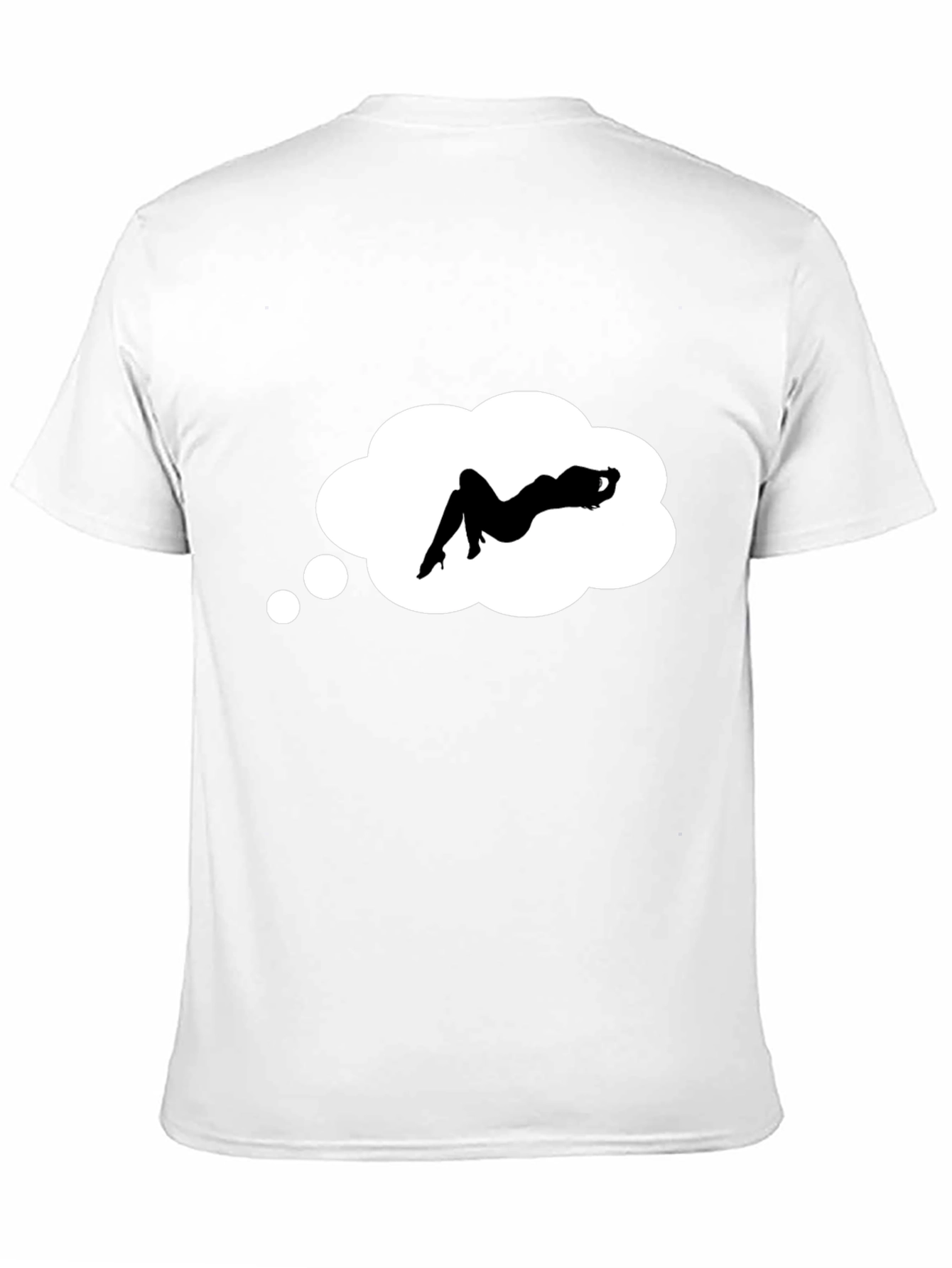 Dreaming Woman Black Graphic Tee