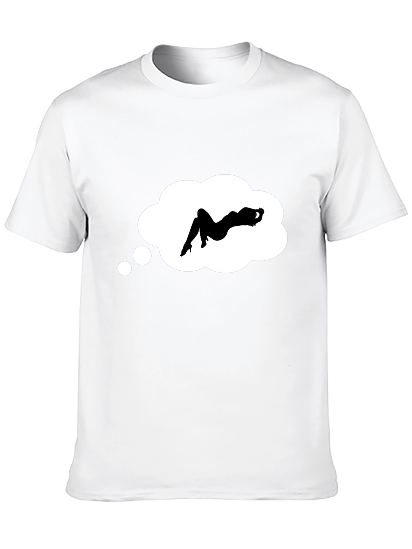 Dreaming Woman Black Graphic Tee