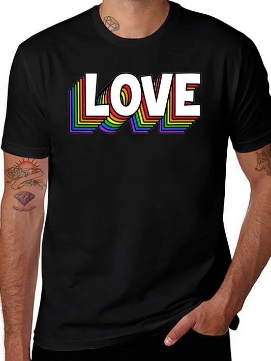 Rainbow Love T-Shirt - Pride Apparel