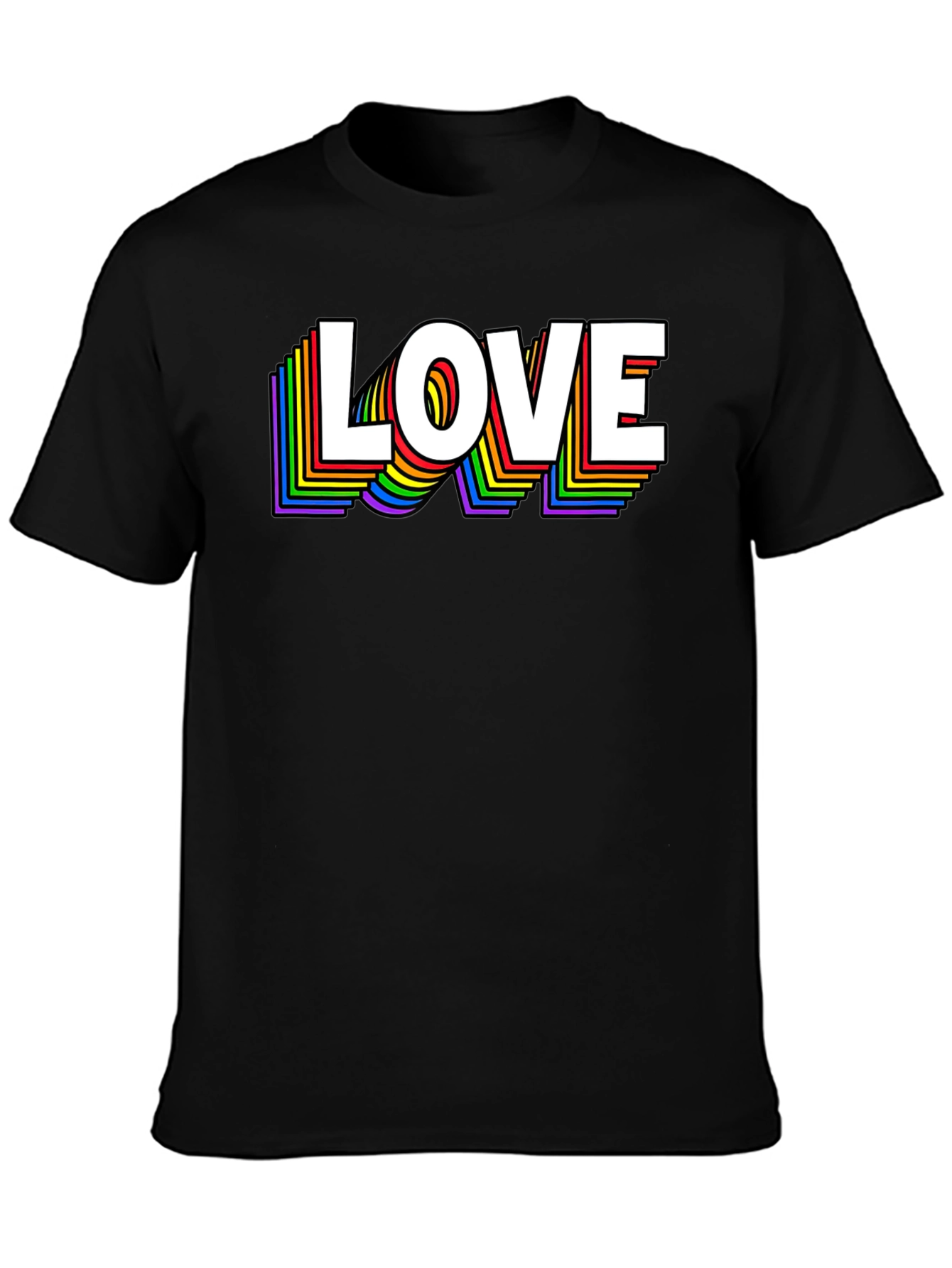 Rainbow Love T-Shirt - Pride Apparel