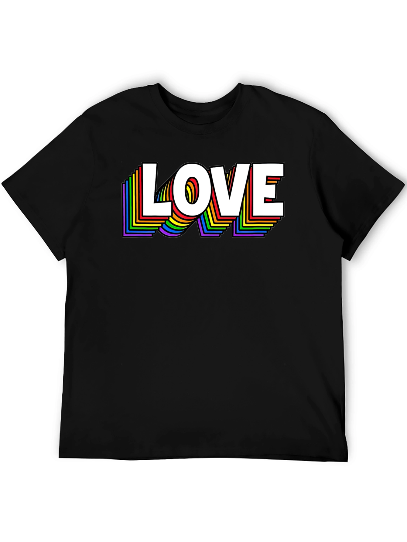Rainbow Love T-Shirt - Pride Apparel