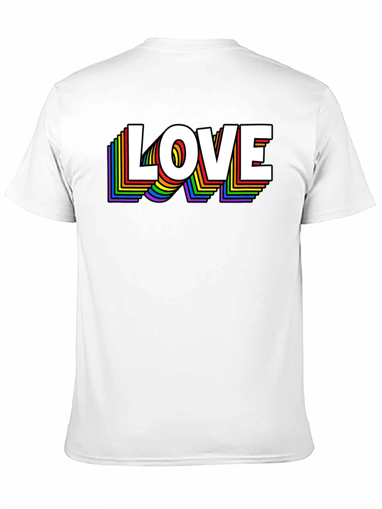 Rainbow Love T-Shirt - Pride Apparel
