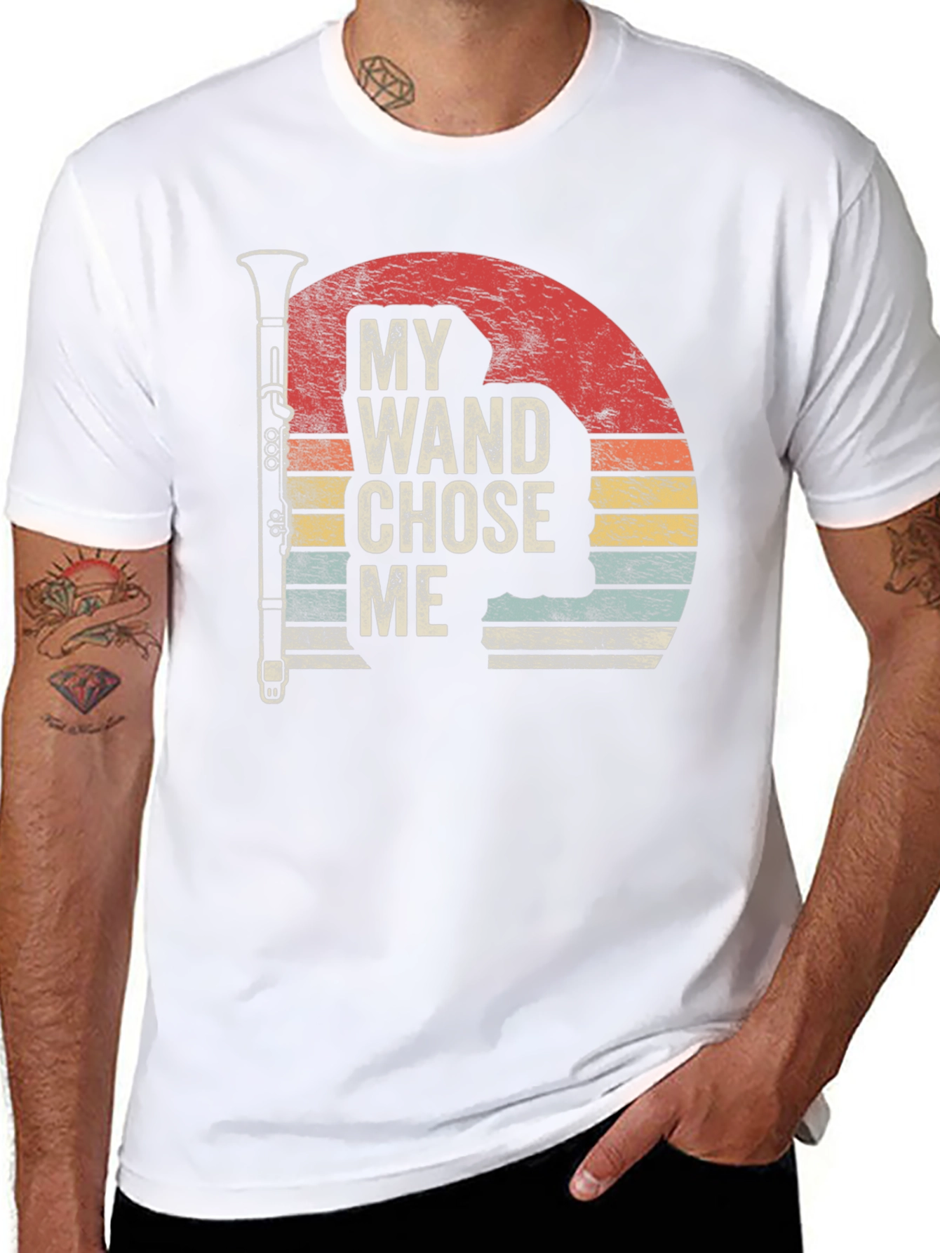 My Wand Chose Me Bassoon T-Shirt