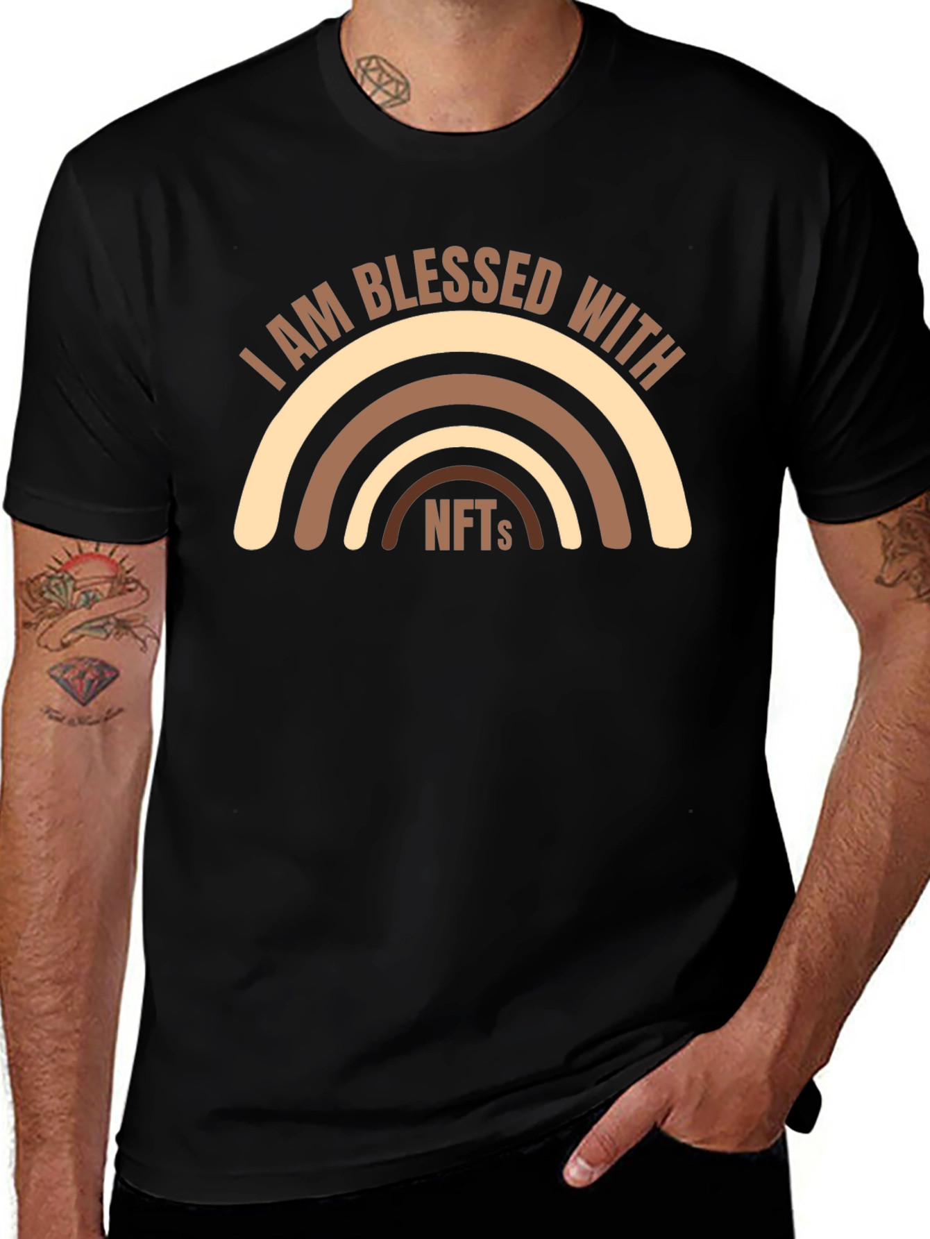Blessed With NFTs Graphic T-Shirt