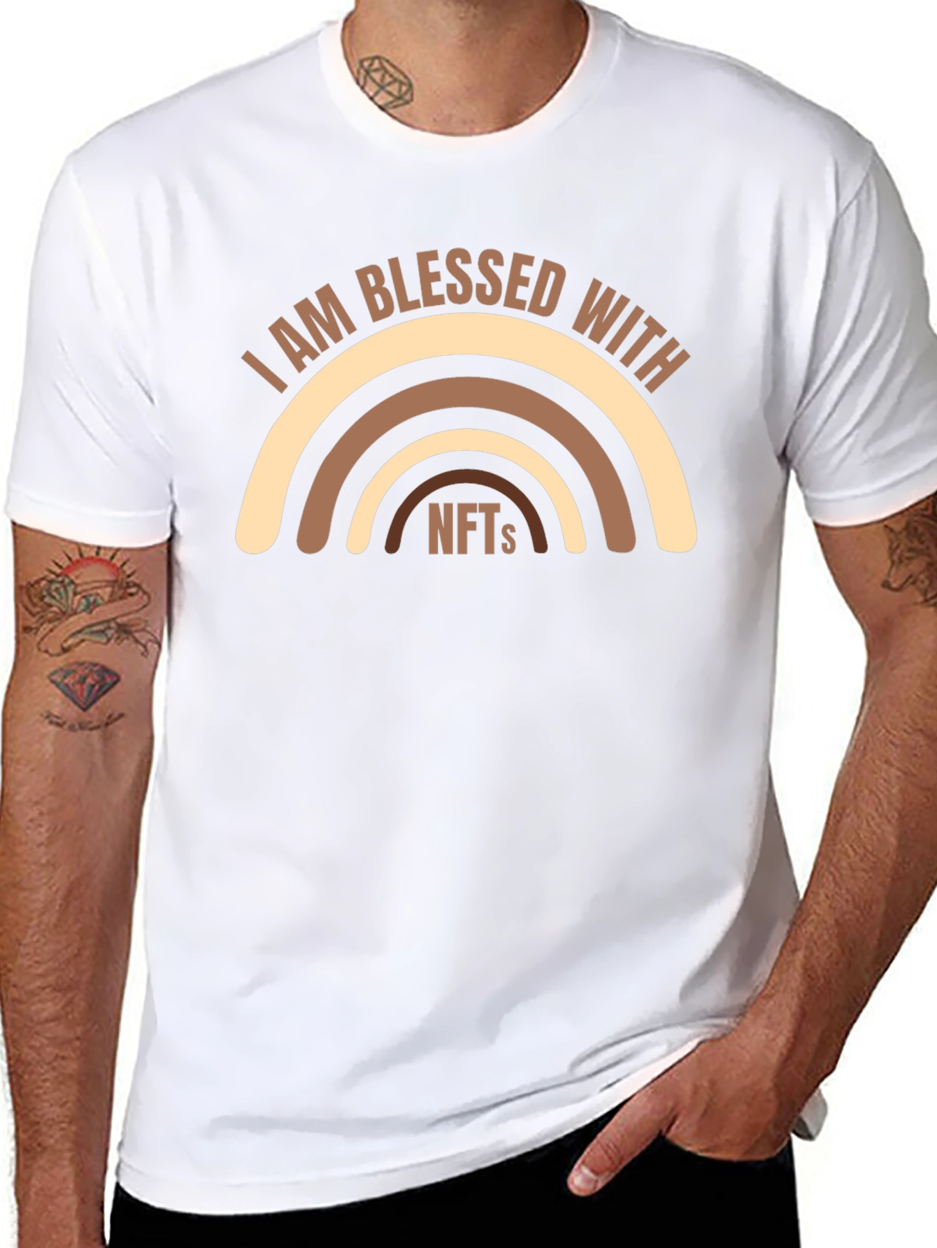 Blessed With NFTs Graphic T-Shirt