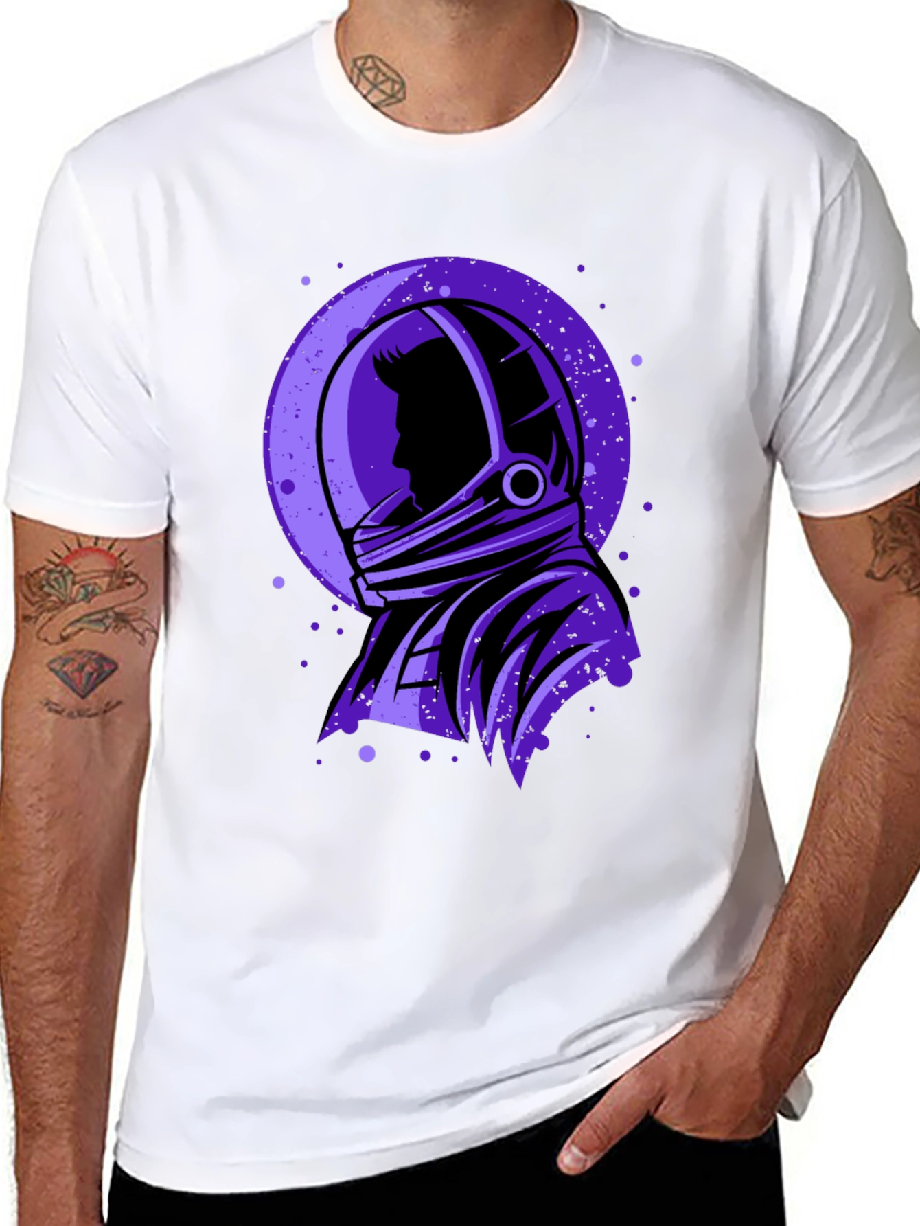 Astronaut Graphic Tee - Space Lovers Shirt