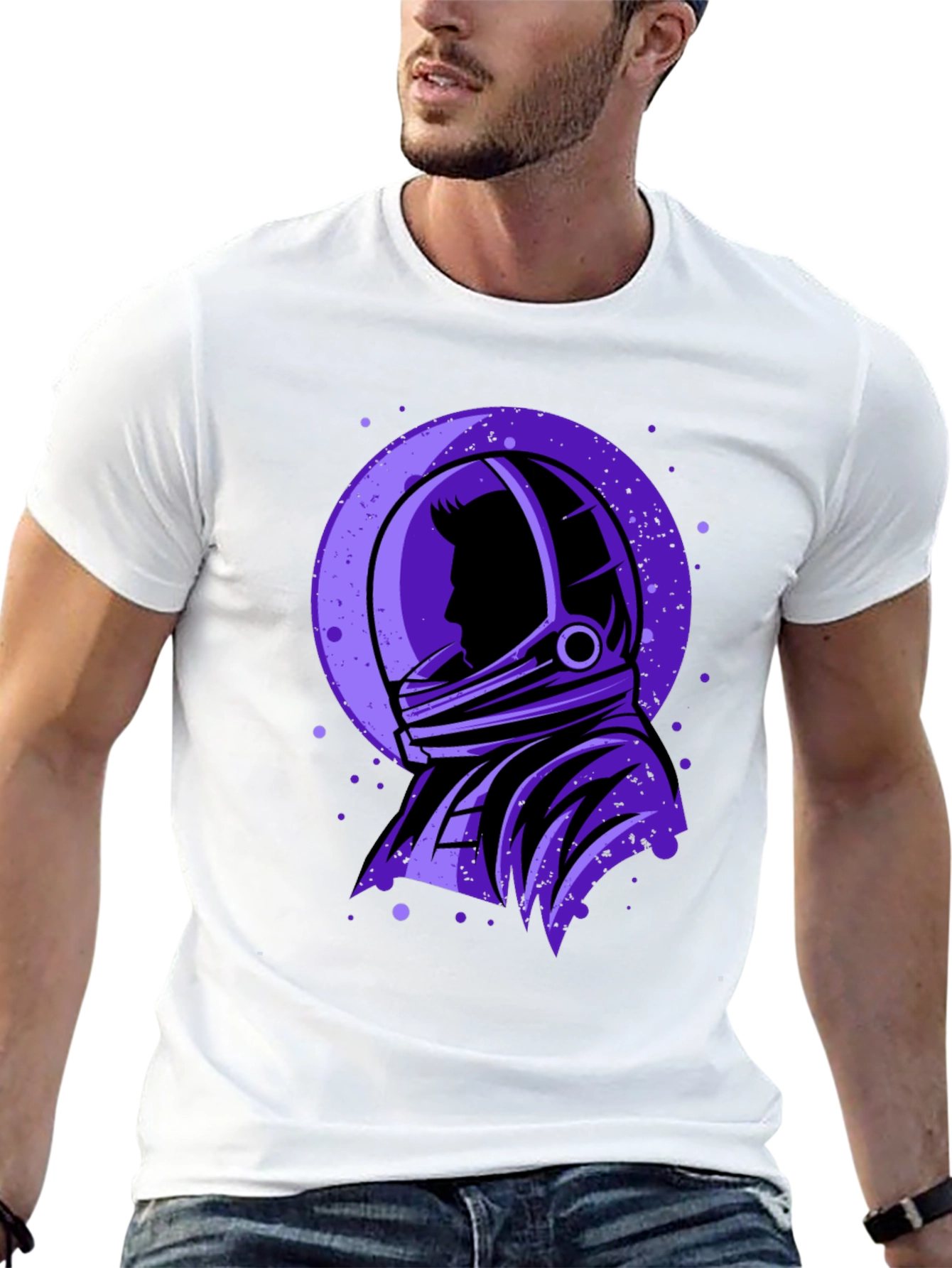Astronaut Graphic Tee - Space Lovers Shirt