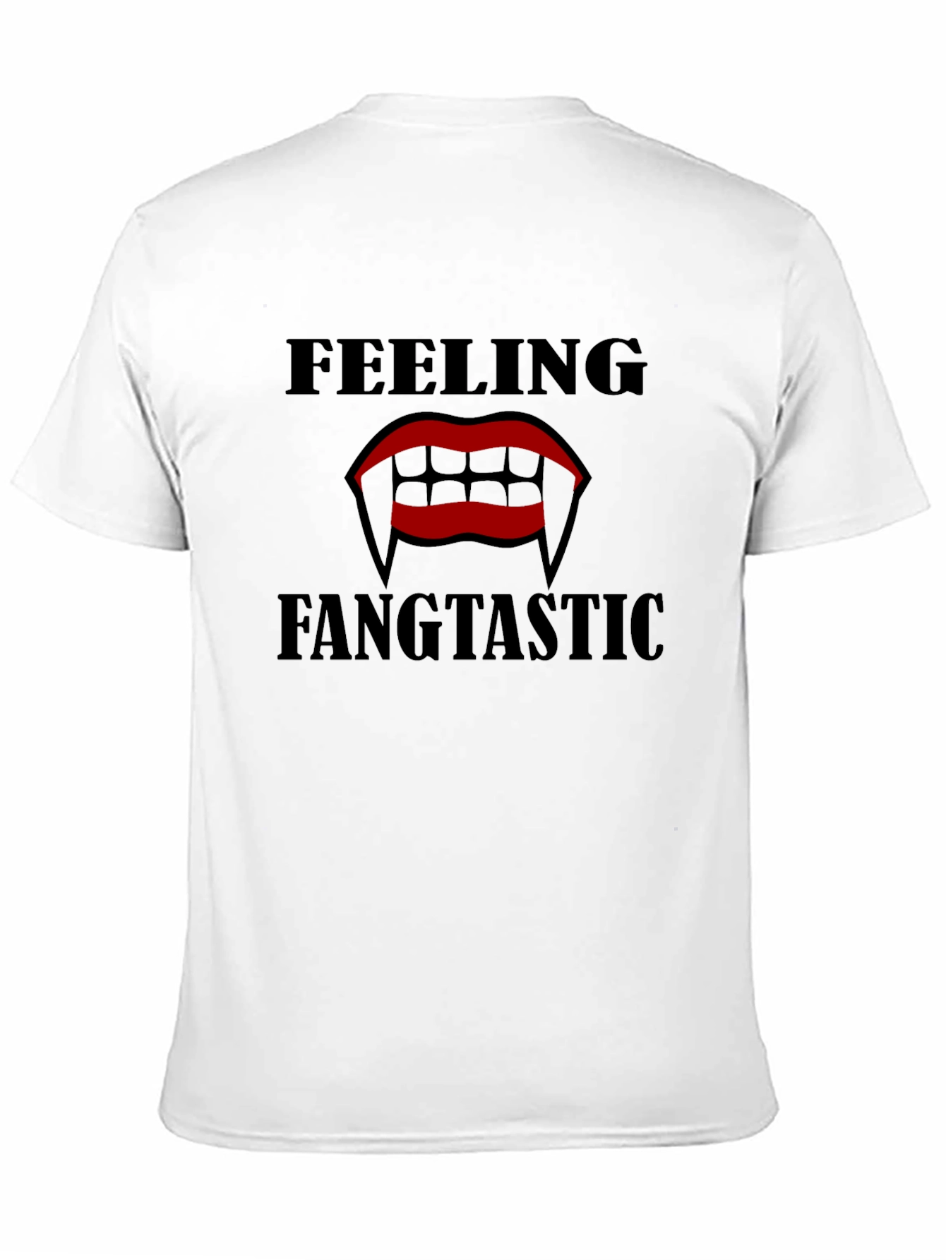 Feeling Fangtastic T-Shirt Vampire Graphic Tee