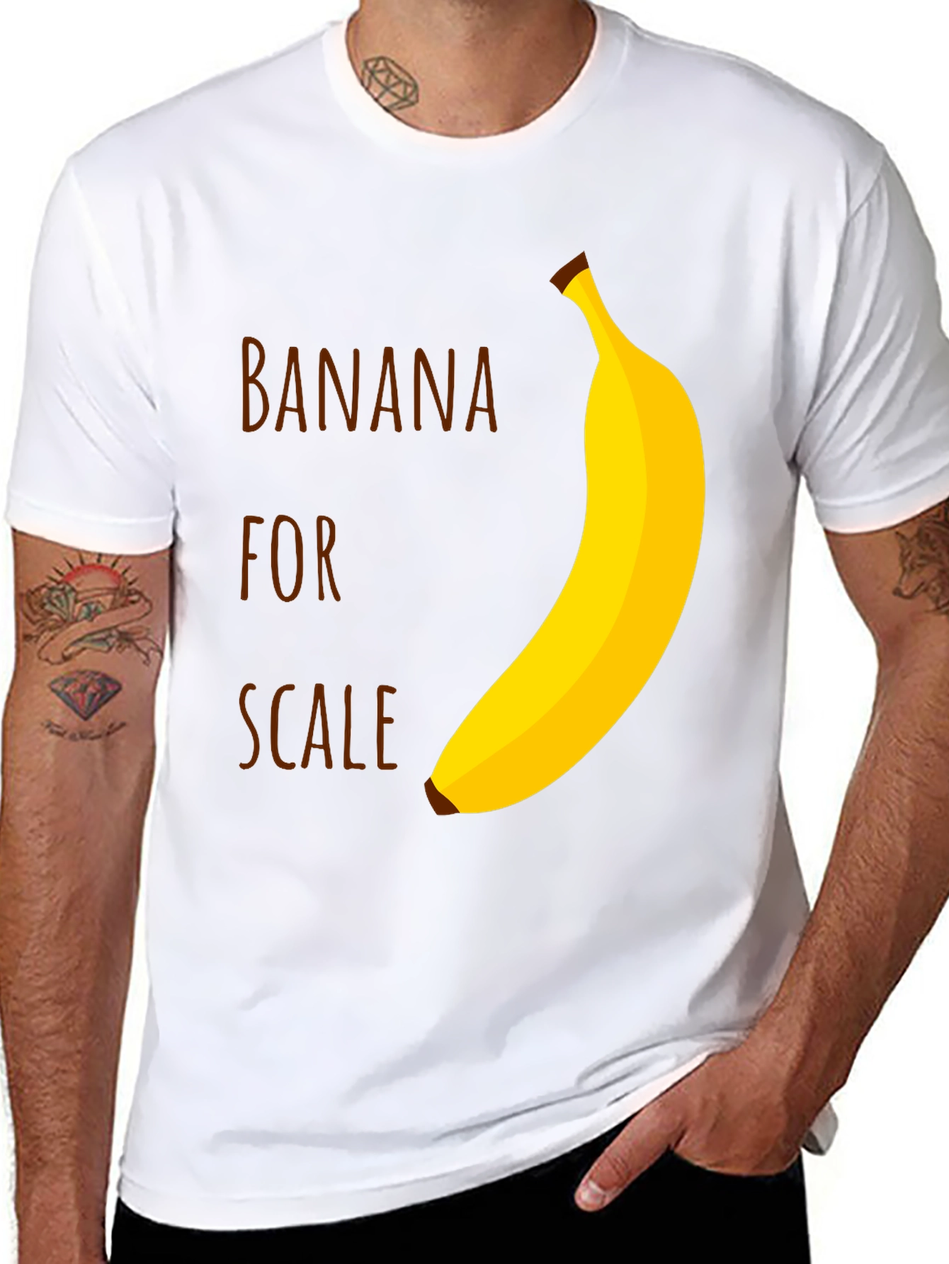 Banana For Scale Graphic T-Shirt