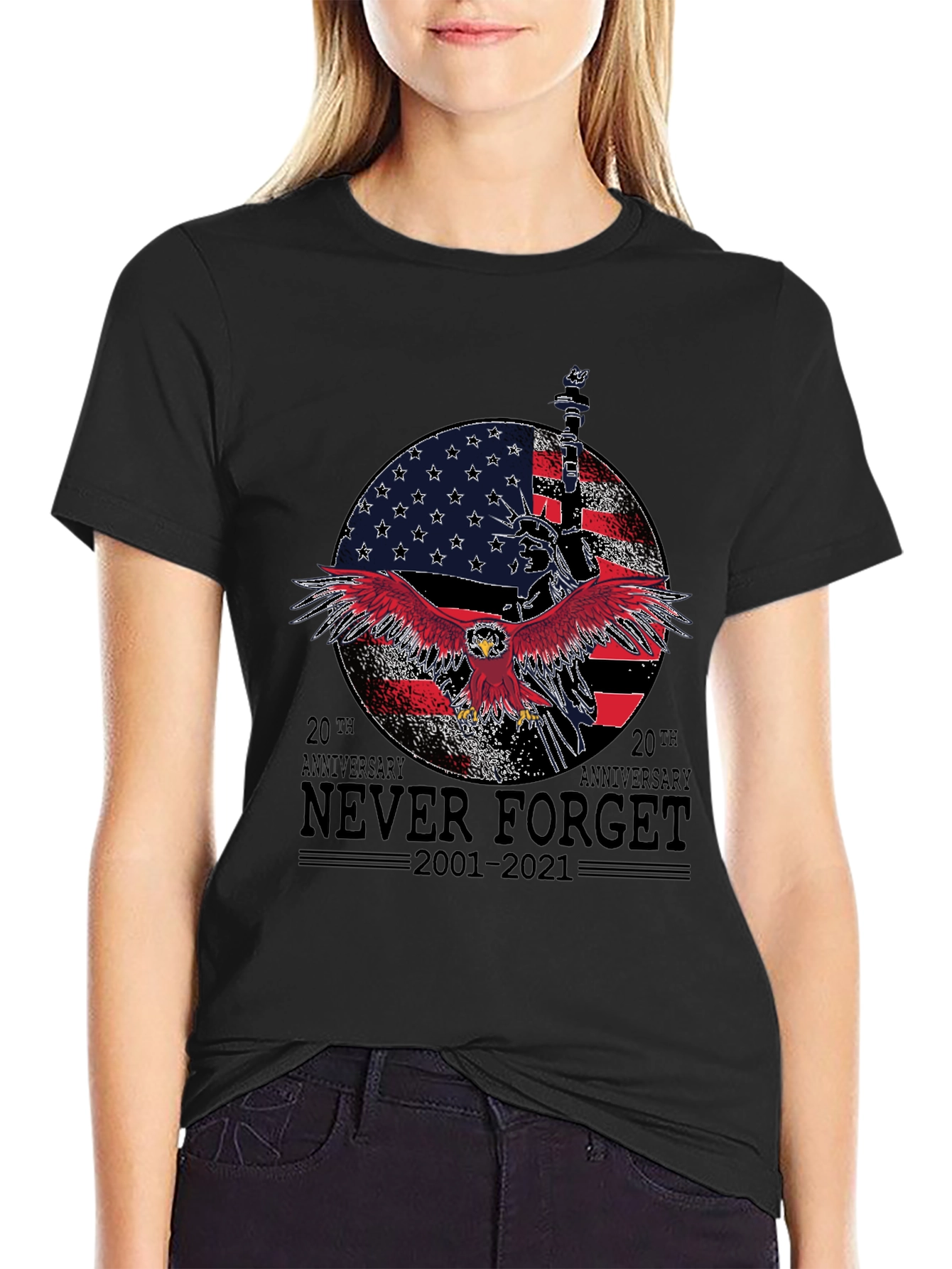Never Forget 20th Anniversary Graphic T-Shirt