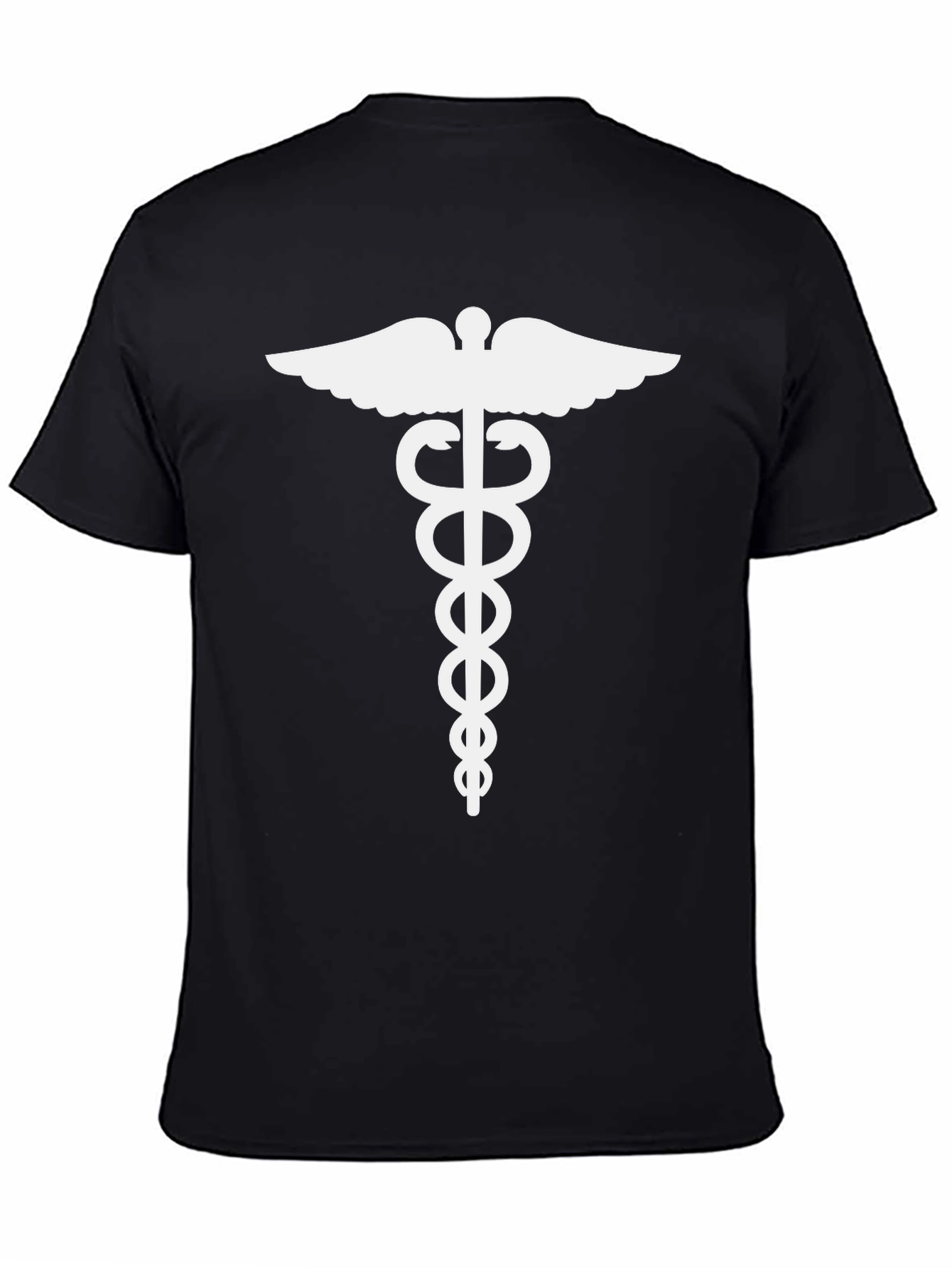 Caduceus Symbol T-Shirt - Medical Profession Tee
