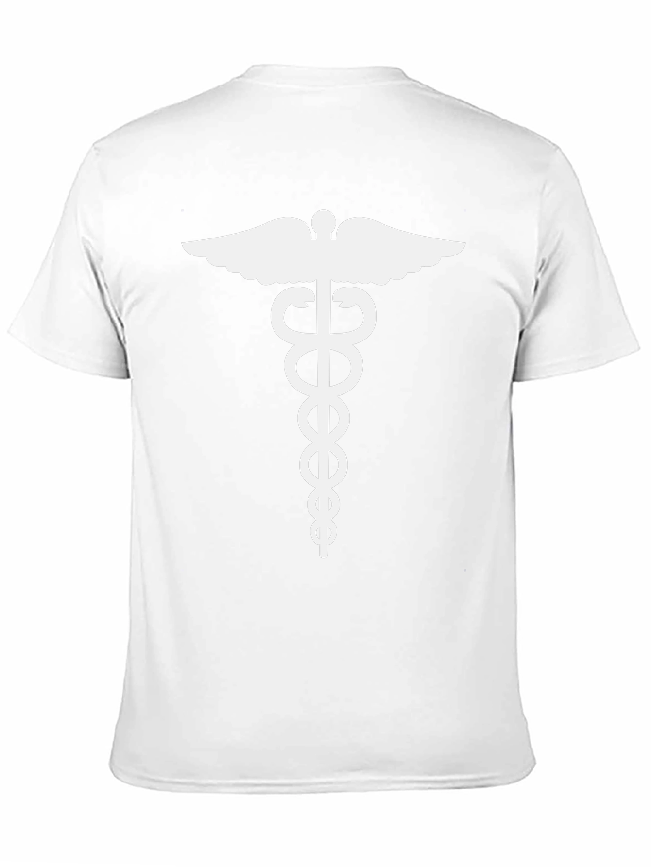 Caduceus Symbol T-Shirt - Medical Profession Tee