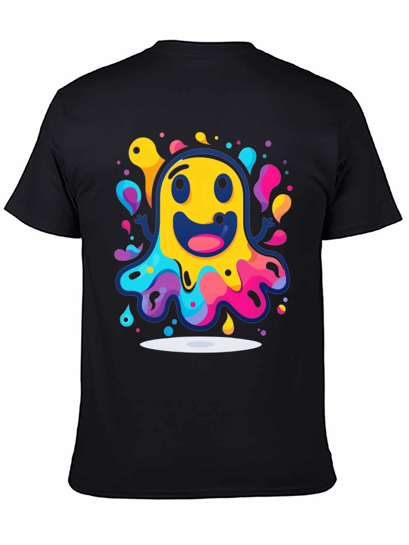 Funky Ghost Graphic T-Shirt