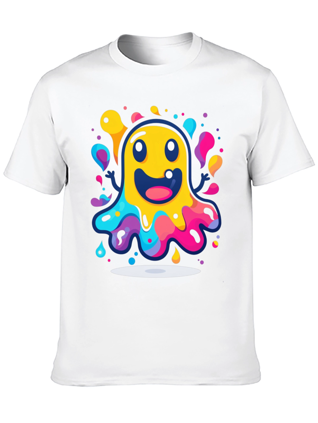 Funky Ghost Graphic T-Shirt