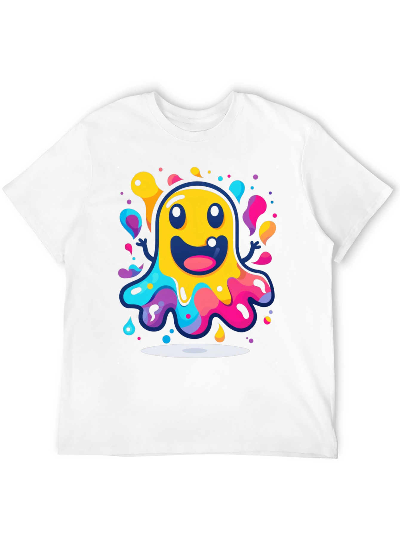 Funky Ghost Graphic T-Shirt