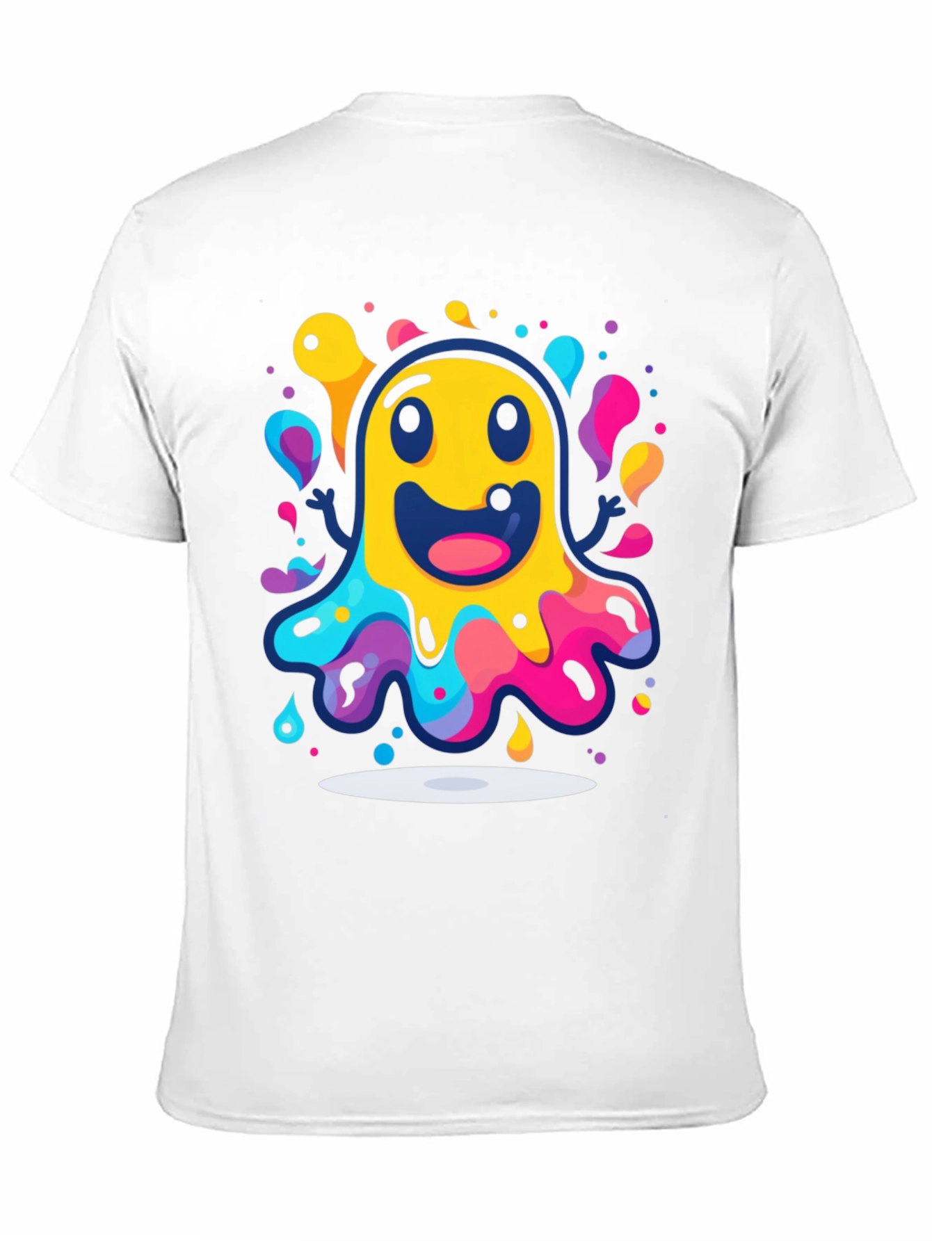 Funky Ghost Graphic T-Shirt