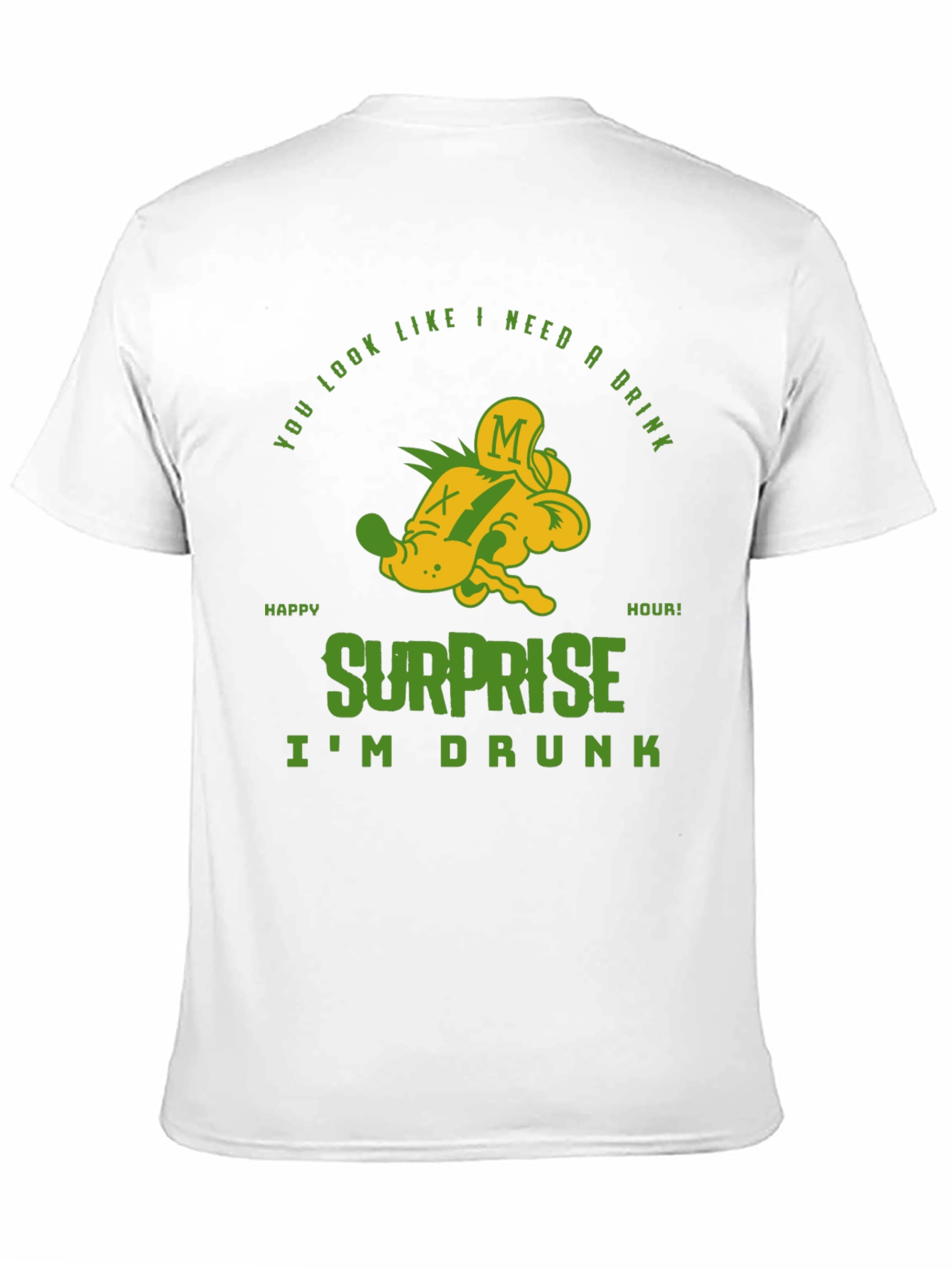 Funny Surprise Im Drunk Graphic T-Shirt
