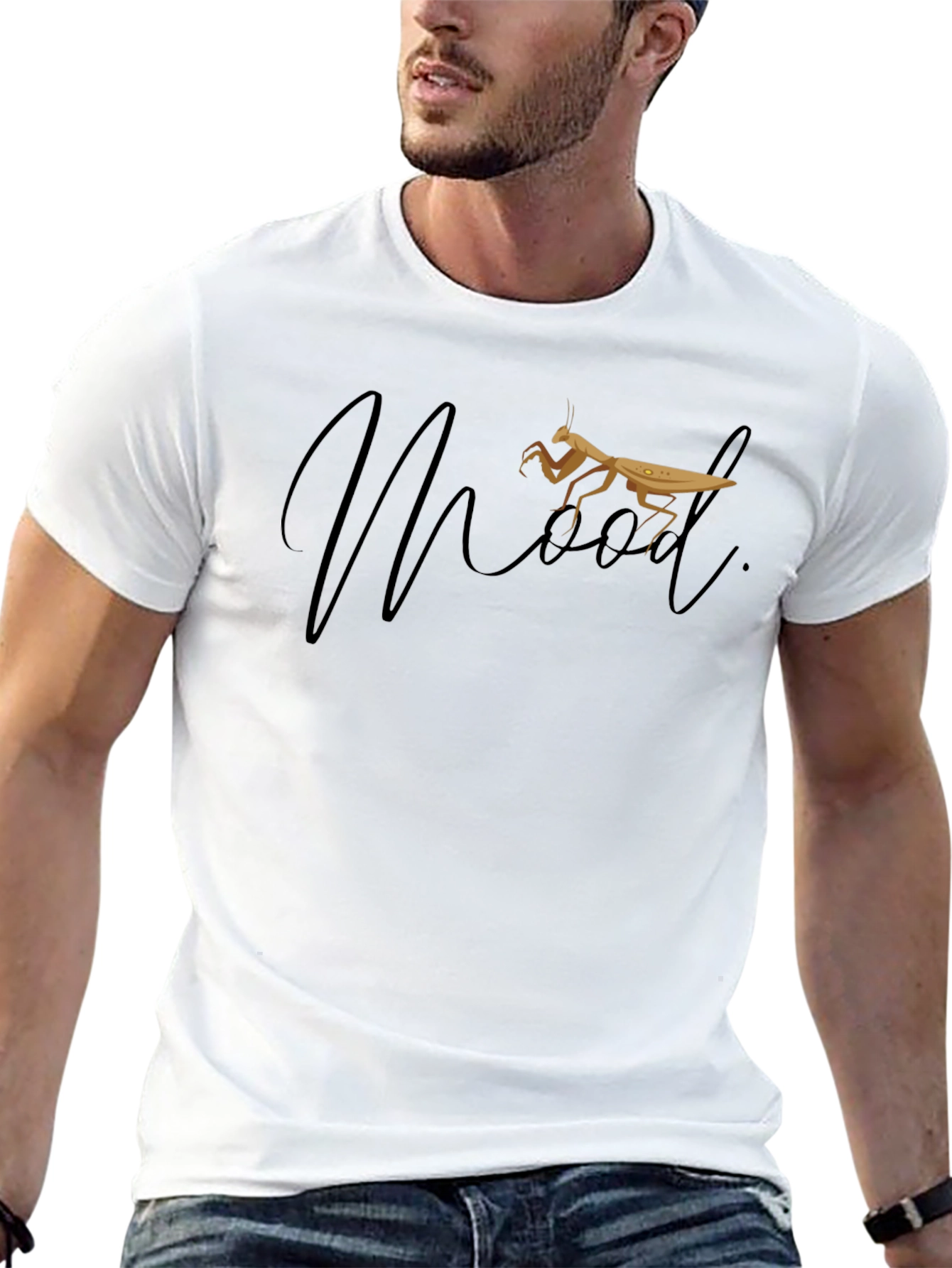 Mood Praying Mantis Graphic T-Shirt