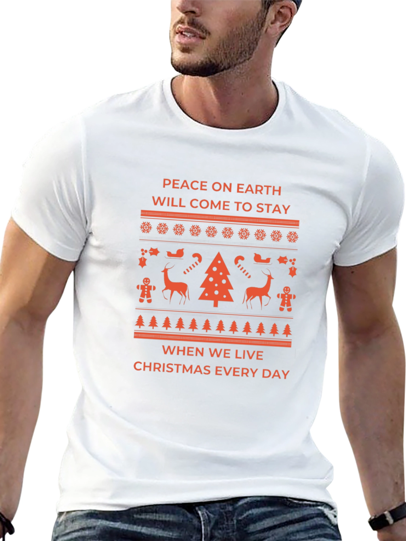 Peace on Earth Christmas T-Shirt