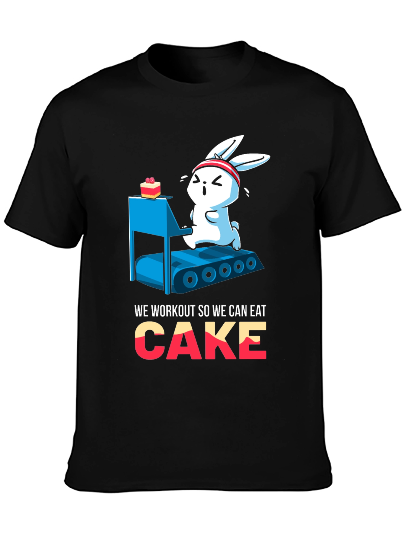 Funny Workout Cake T-Shirt