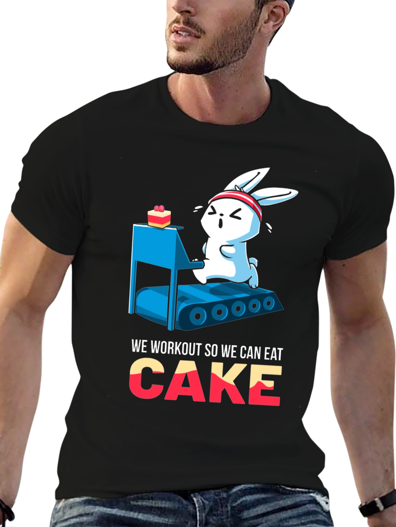 Funny Workout Cake T-Shirt