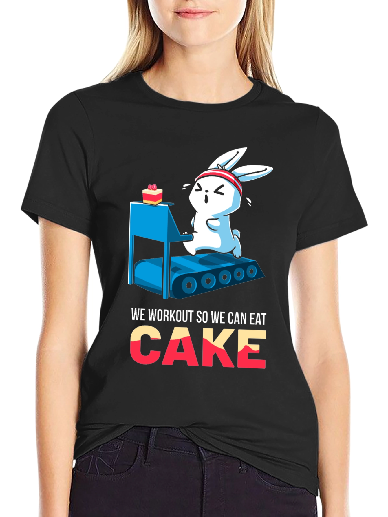 Funny Workout Cake T-Shirt