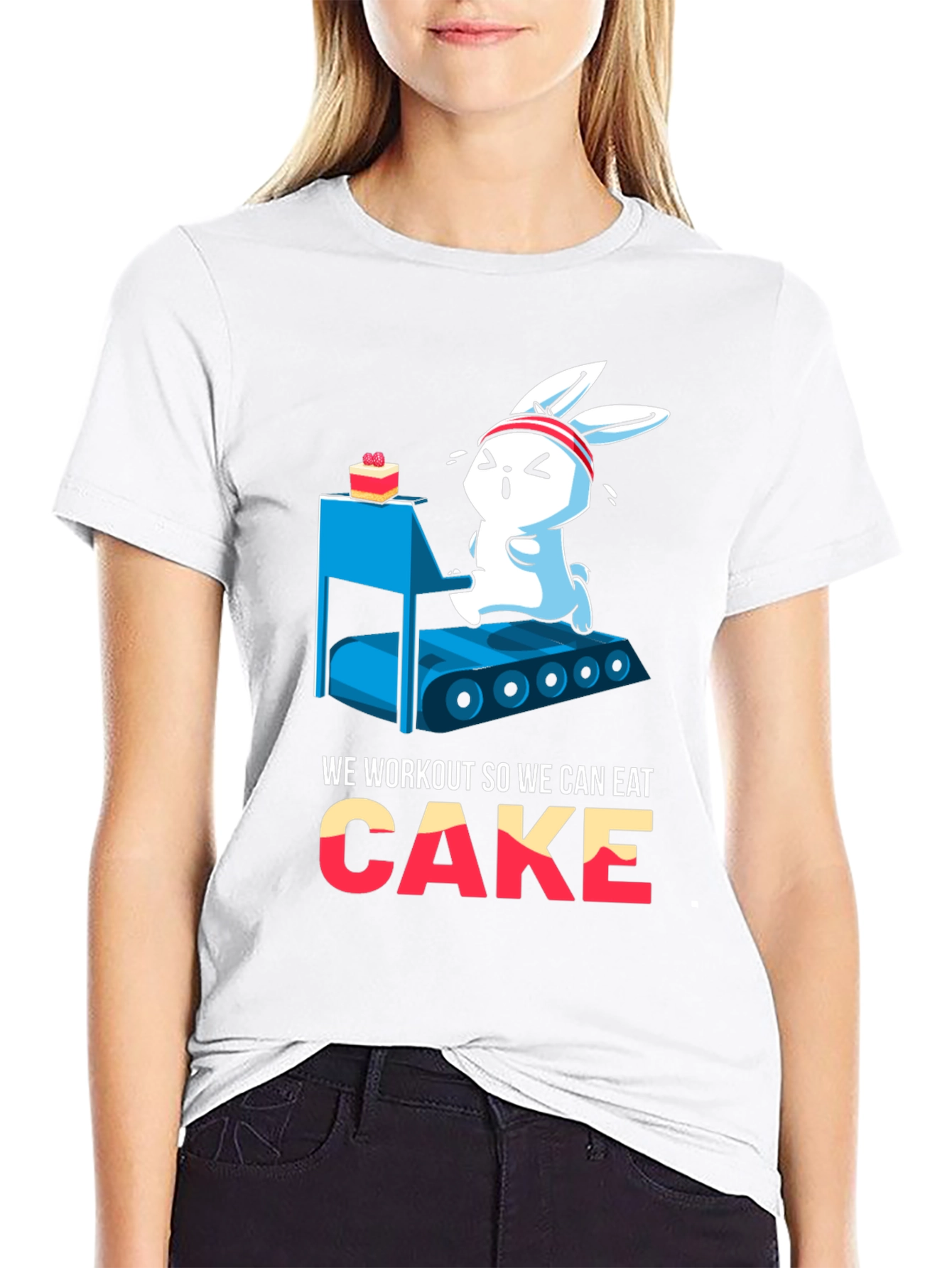 Funny Workout Cake T-Shirt