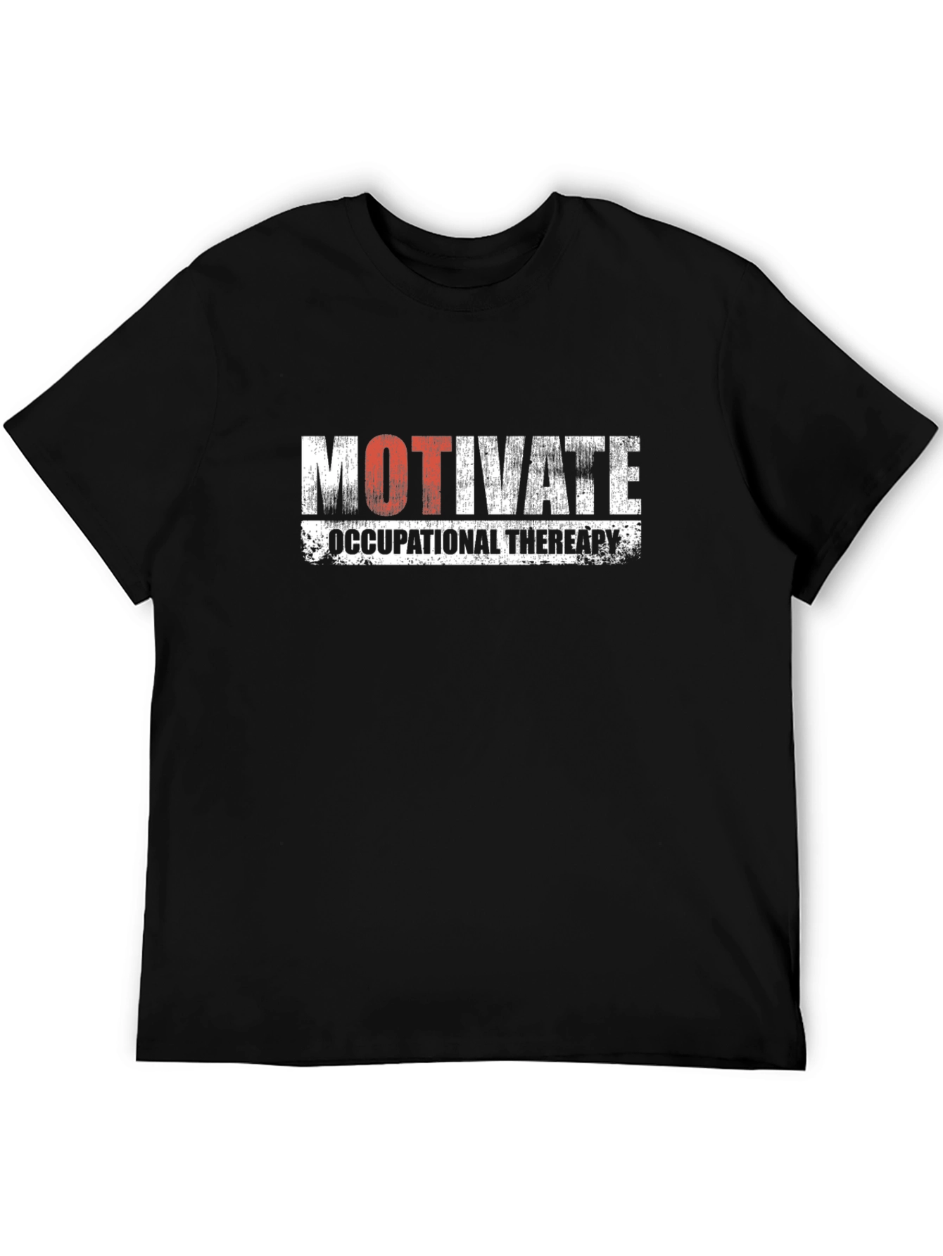 Motivate Occupational Therapy Black T-Shirt