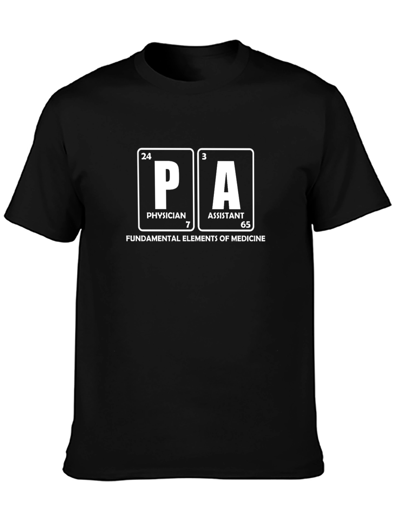 Physician Assistant Elements T-Shirt - Medical PA Tee