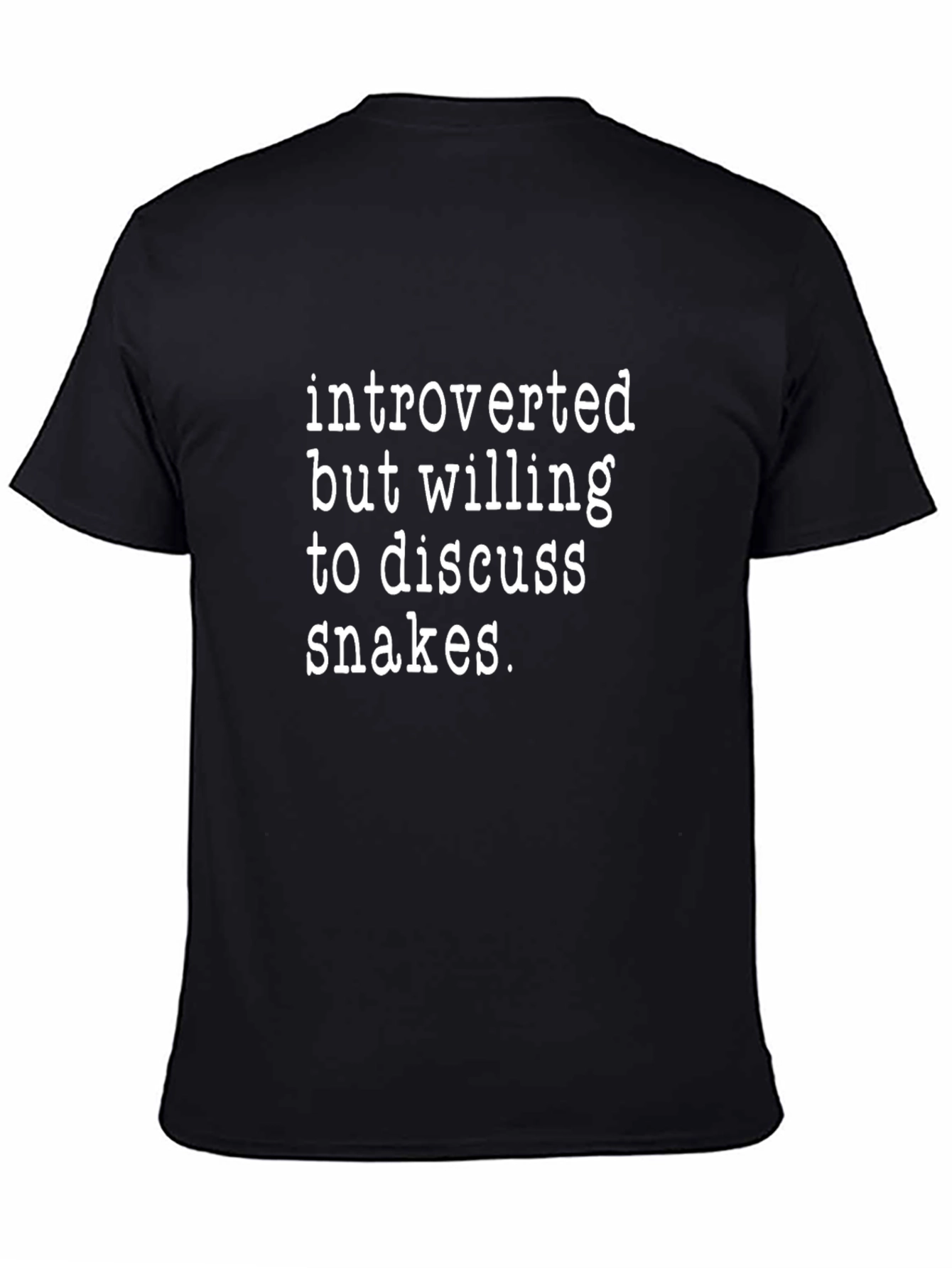 Introverted Snakes Graphic Tee - Soft Cotton