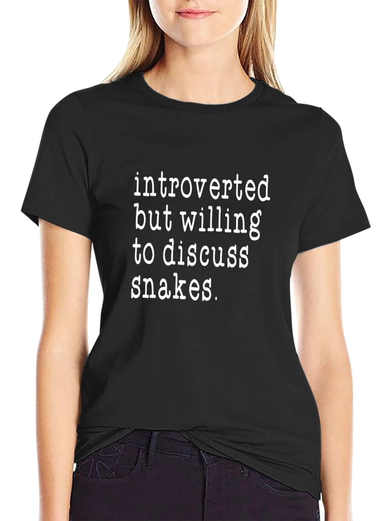 Introverted Snakes Graphic Tee - Soft Cotton