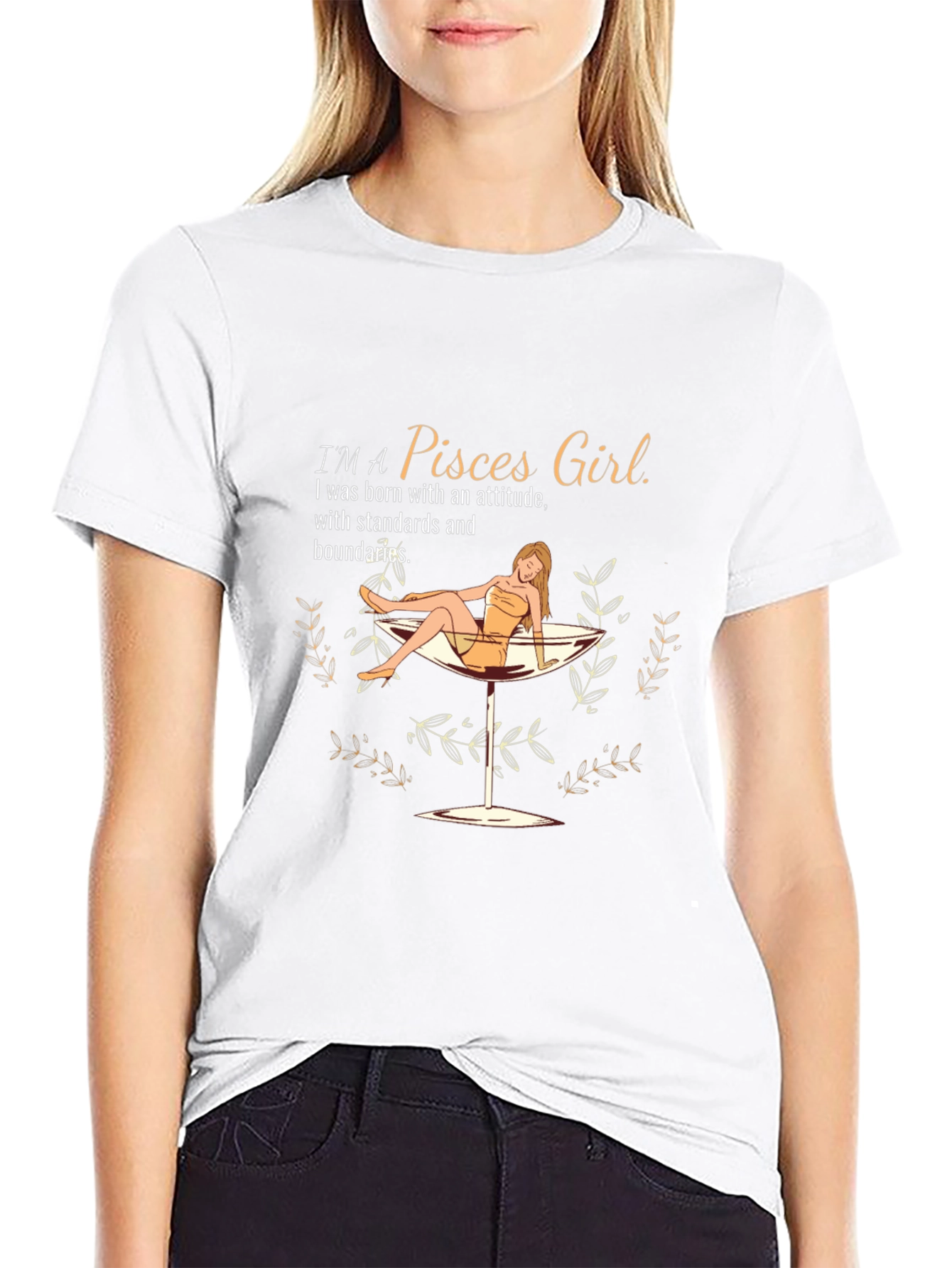 Pisces Girl T-Shirt - Attitude & Standards