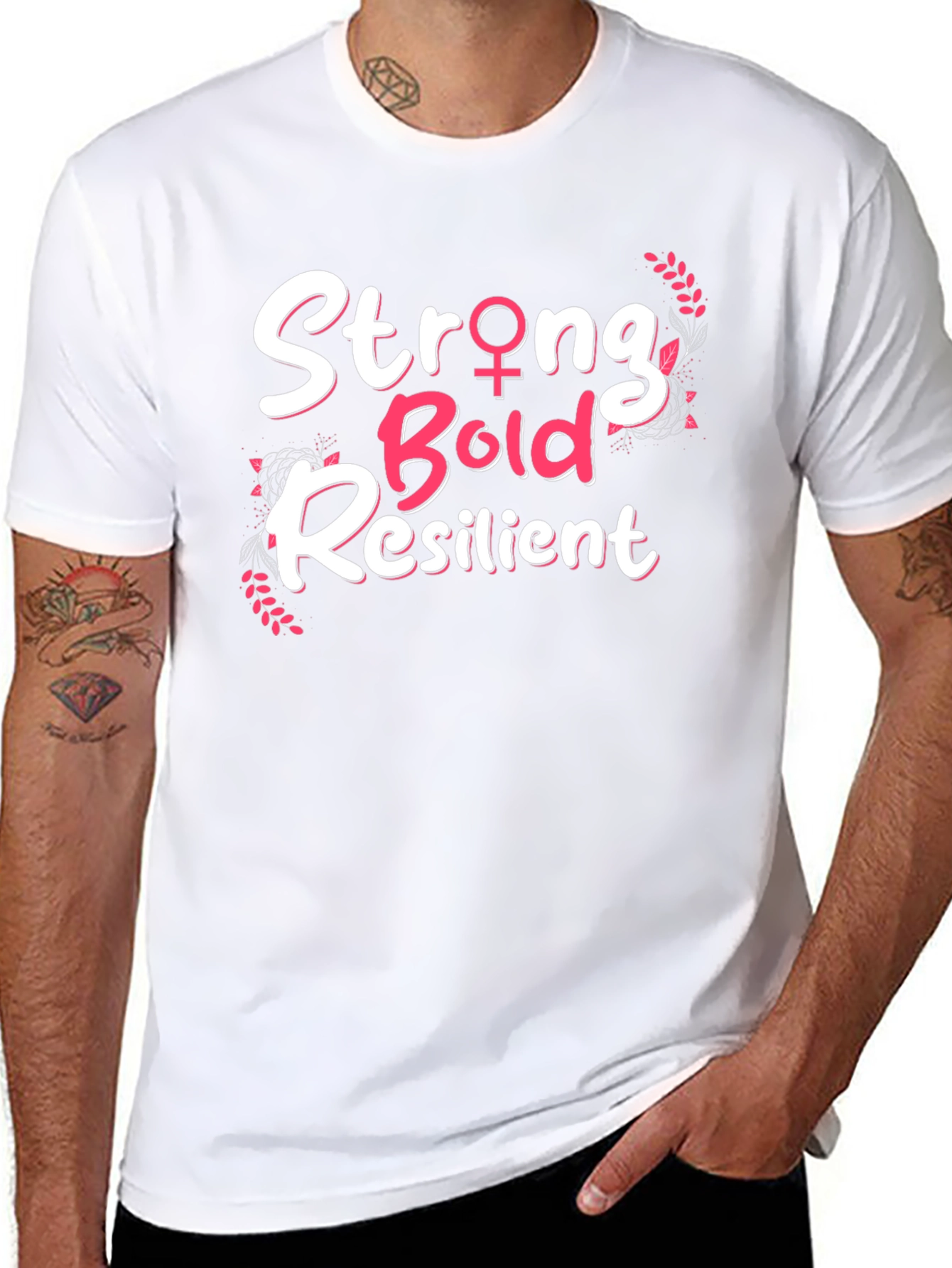 Strong Bold Resilient Graphic Tee