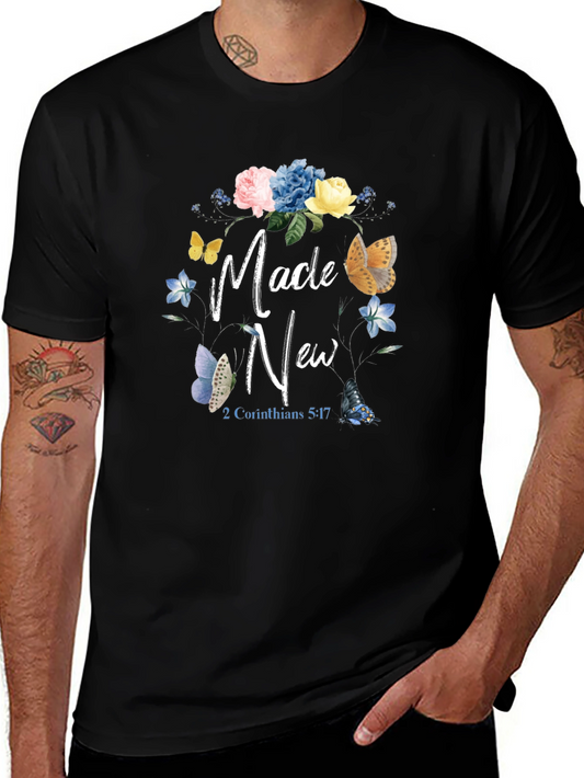 Made New Floral Butterfly T-Shirt