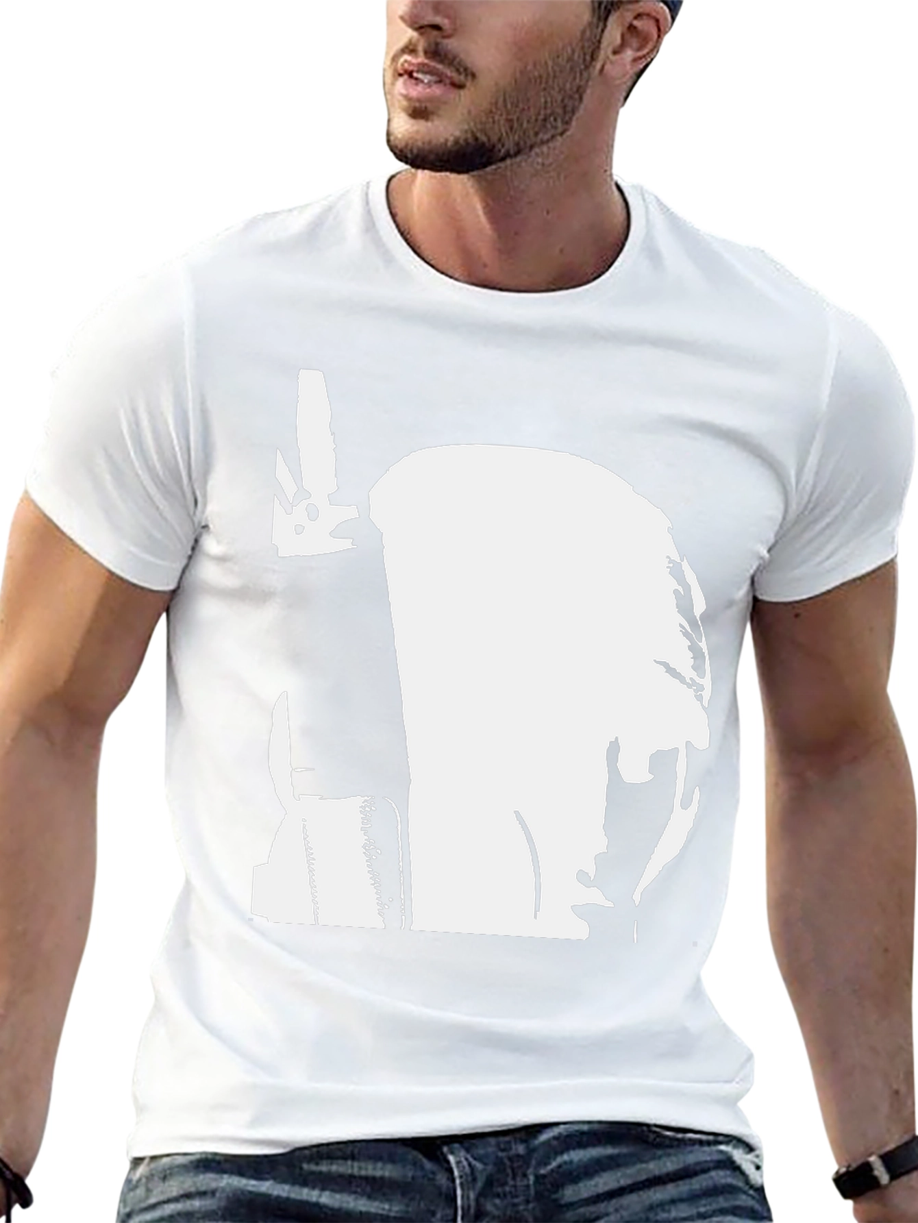 Monochrome Graphic Tee
