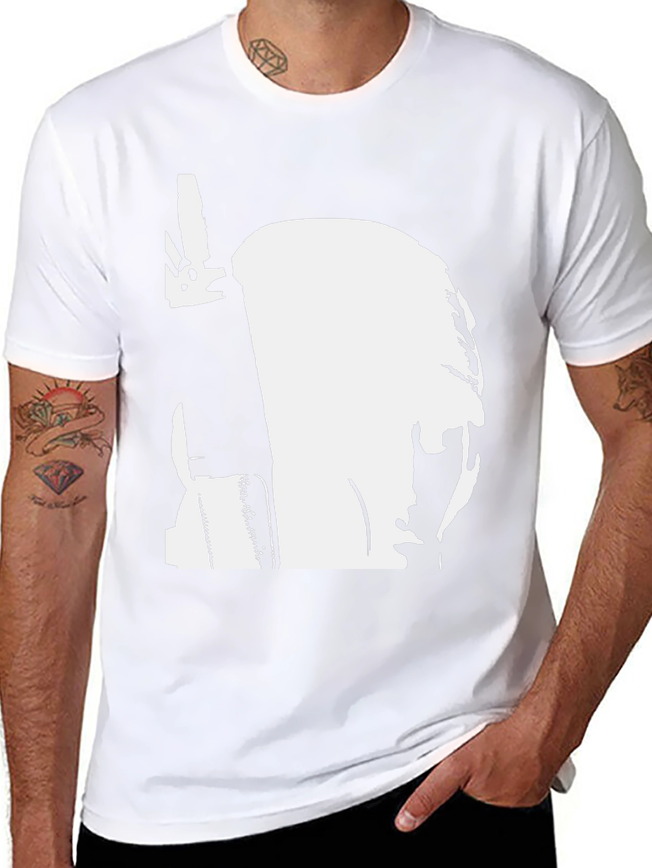 Monochrome Graphic Tee